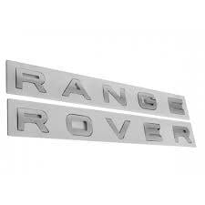 KAPUT YAZISI -RANGE ROVER-