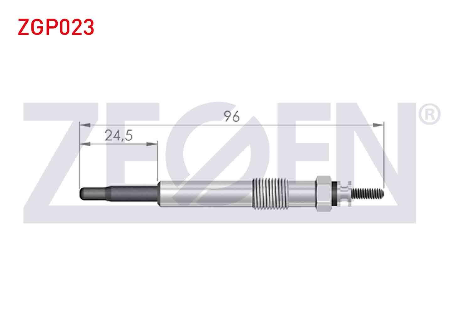 KIZDIRMA BUJI 10V FORD TOURNEO CONNECT 1.8 TDCI 2002-2013 / FOCUS II (DA) 1.8TDCI 2004-2011