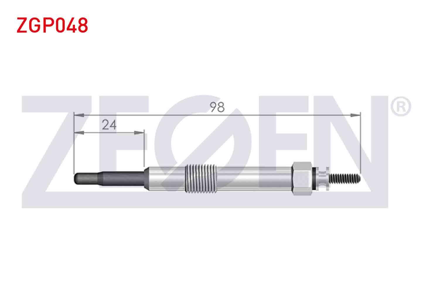 KIZDIRMA BUJI 11V ALFA ROMEO 145 (930) 1.9JTD 1994-2001 / 156 (932) 1.9-2.4JTD 1997-2005 / 166 (936) 2.4JTD 1998-2007 / FIAT MAREA (185) 1.9JTD 1996-2007
