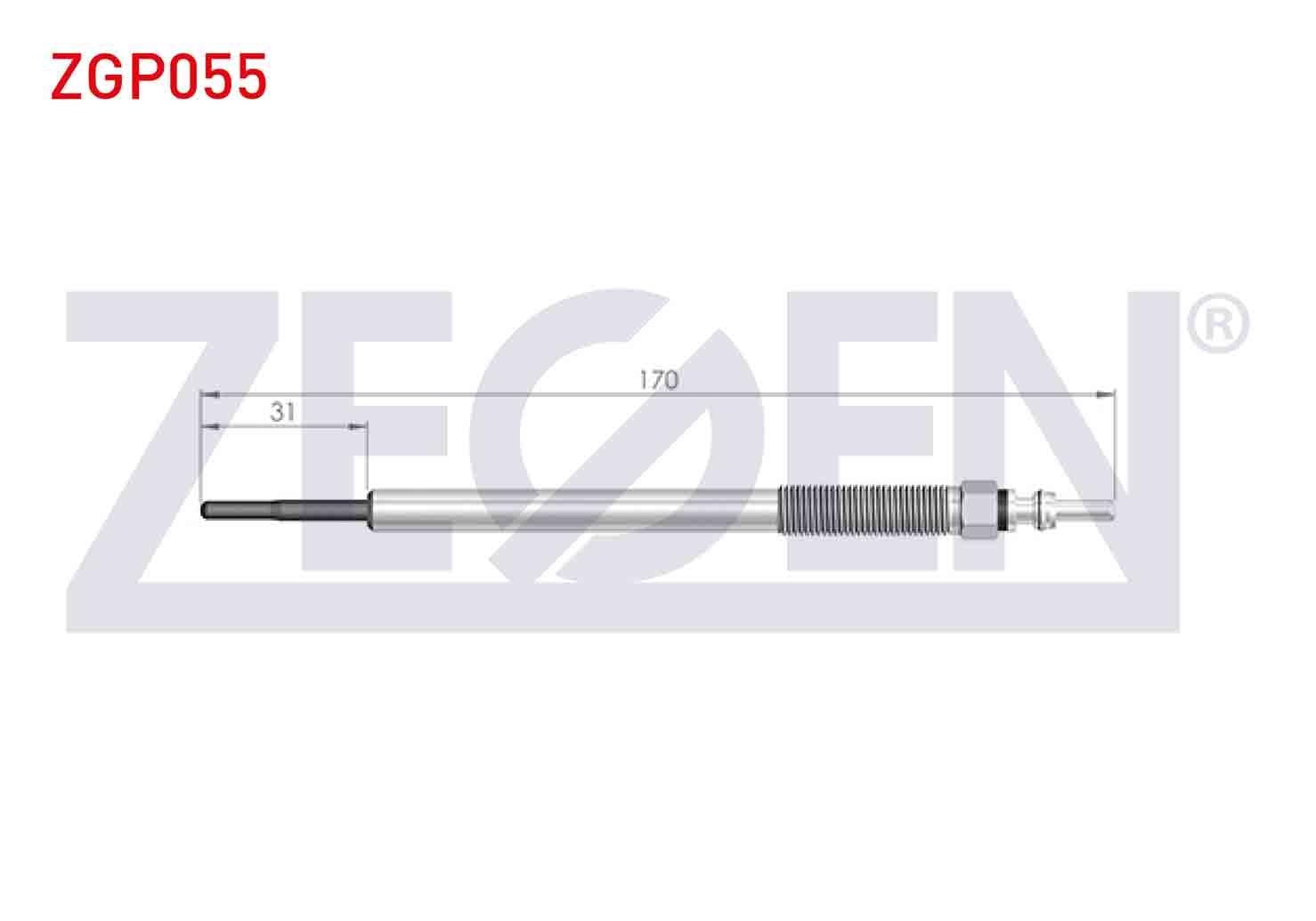 KIZDIRMA BUJI 11V MITSUBISHI L200 TRITON (KA_T, KB_T) 2.5DI-D (KA4T) 2010-2015 / L200 TRITON (KJ_KK_KL_) 2.5DI-D 2015-