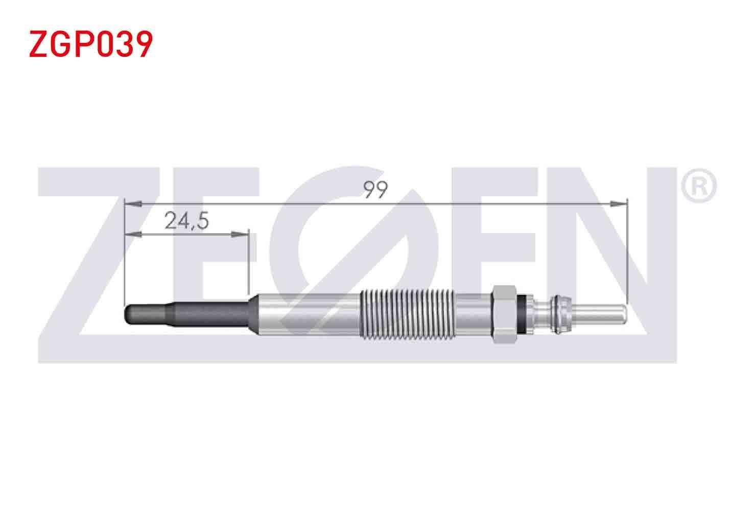 KIZDIRMA BUJI 11V RENAULT KANGOO (KC0/1) 1.9D 1998-2008 / MEGANE I (BA0/1) 1.9D 1996-2003 / SCENIC I (JA) 1.9DT 1999-2003