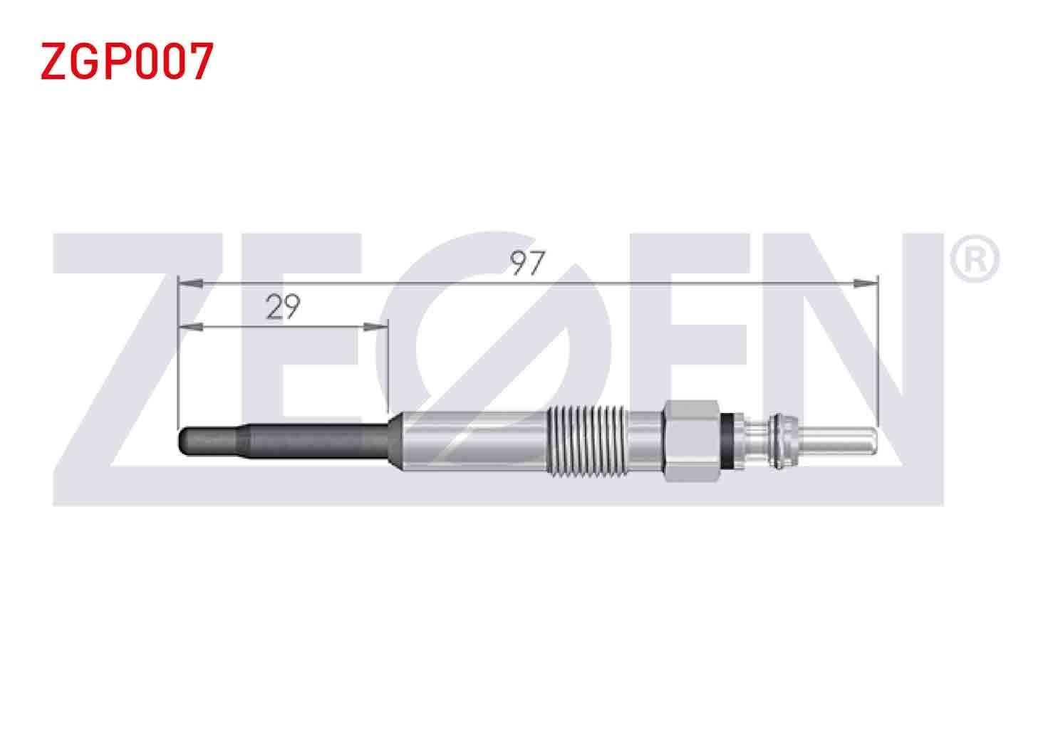 KIZDIRMA BUJI 11V VOLKSWAGEN TRANSPORTER V (7H_,7E_) 1.9TDI 2003-2011 / GOLF IV (1J1) 1.9TDI 1997-2005 / BORA (1J2) 1.9TDI 1998-2005 / POLO (9N_) 1.4TDI 2001-2012 / AUDI A4 (8E2,B6) 1.9TDI 2000-2004