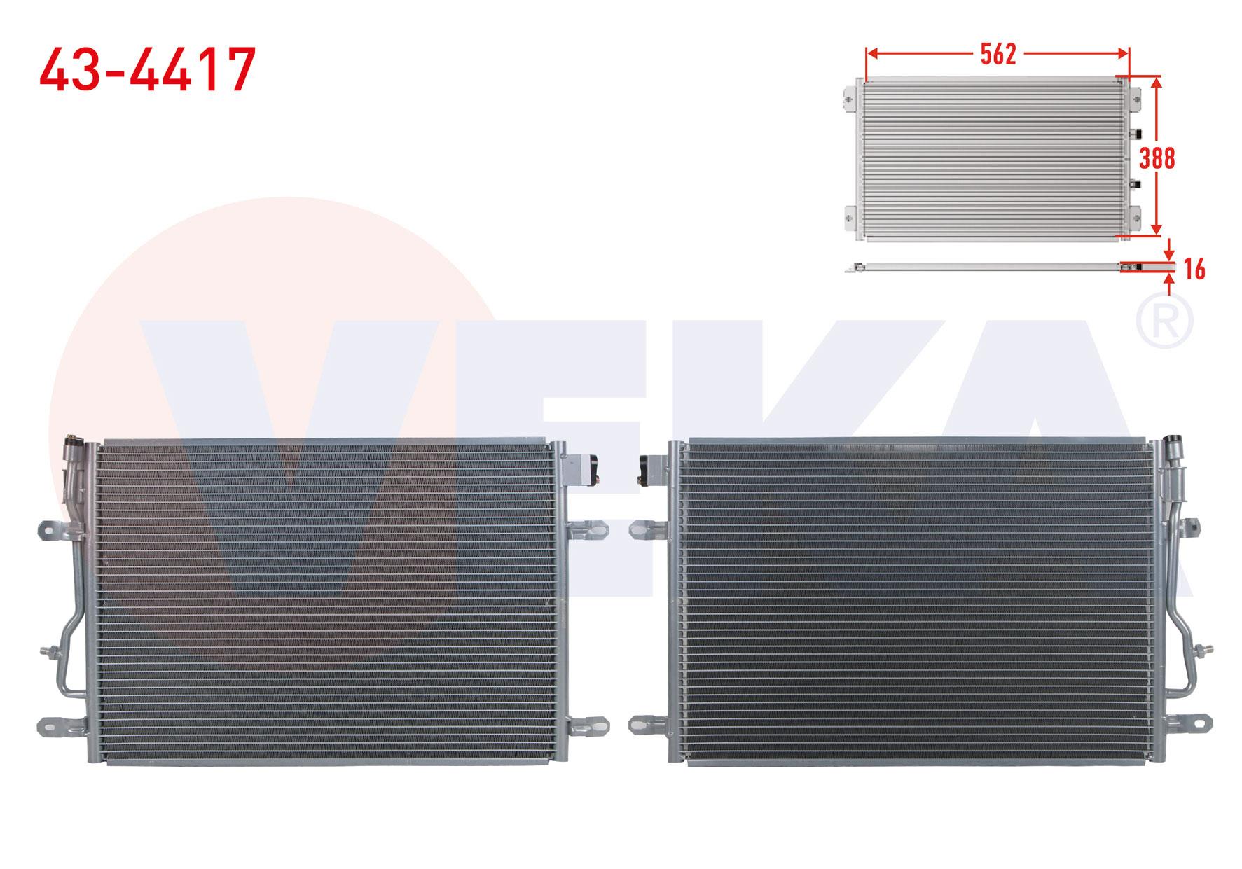 KLIMA RADYATORU AUDI A4 (8E2,B6) 1.9 TDI A-T/M-T 2000-2004