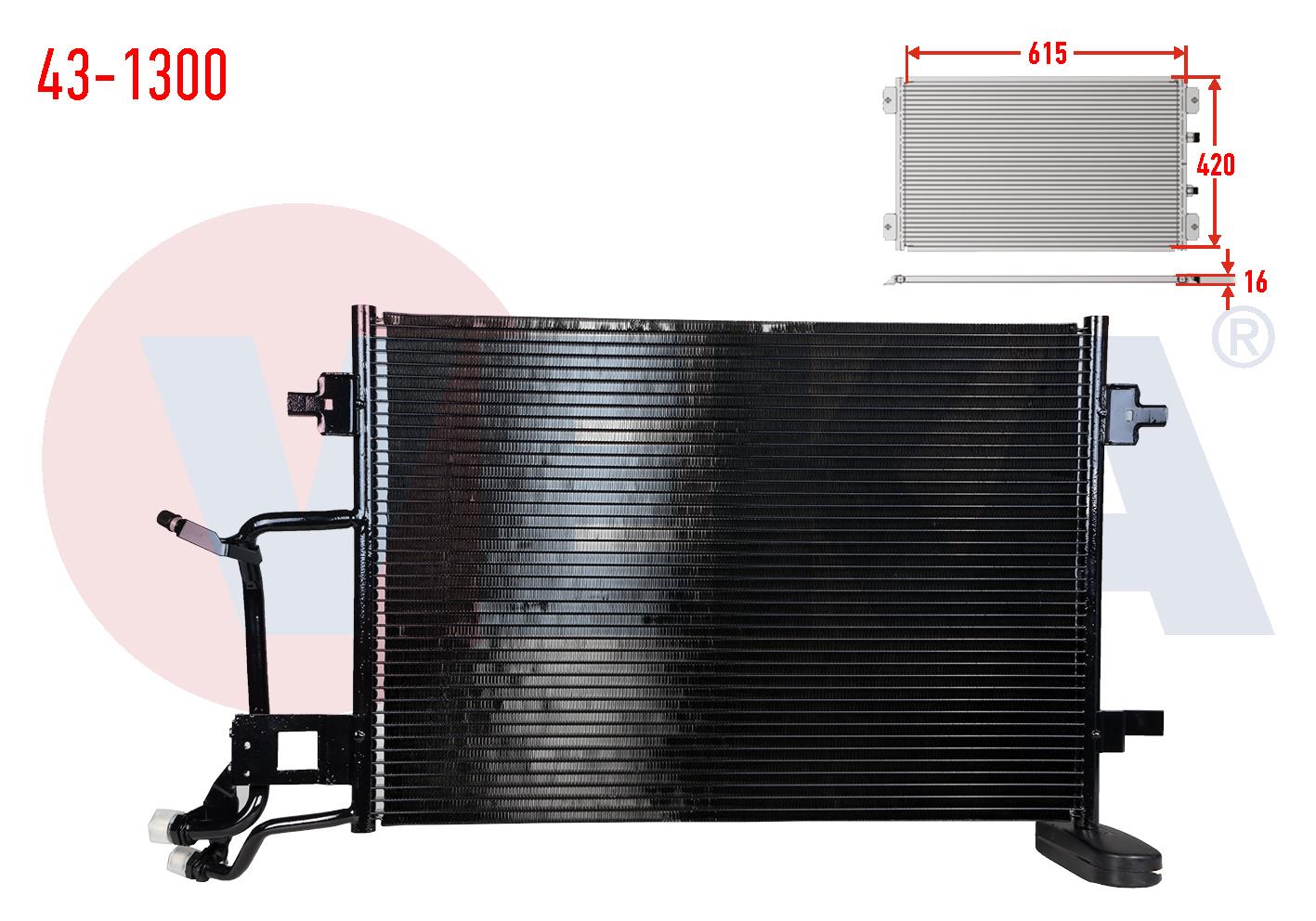 KLIMA RADYATORU AUDI A6 (4B,C5) 1.8 T 1997-2004