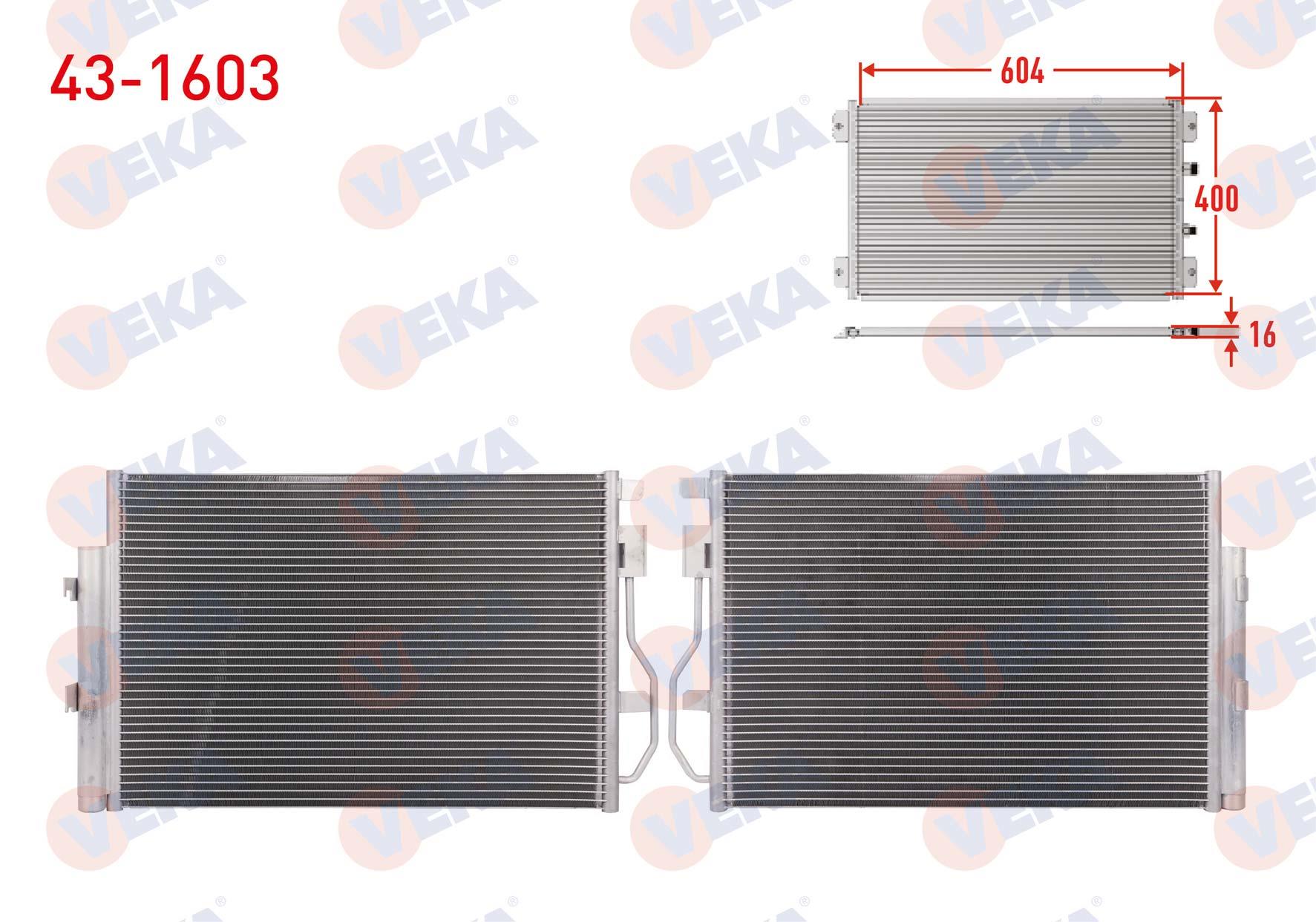 KLIMA RADYATORU CHEVROLET AVEO (T300) 1.2 16v M-T 2011-2014