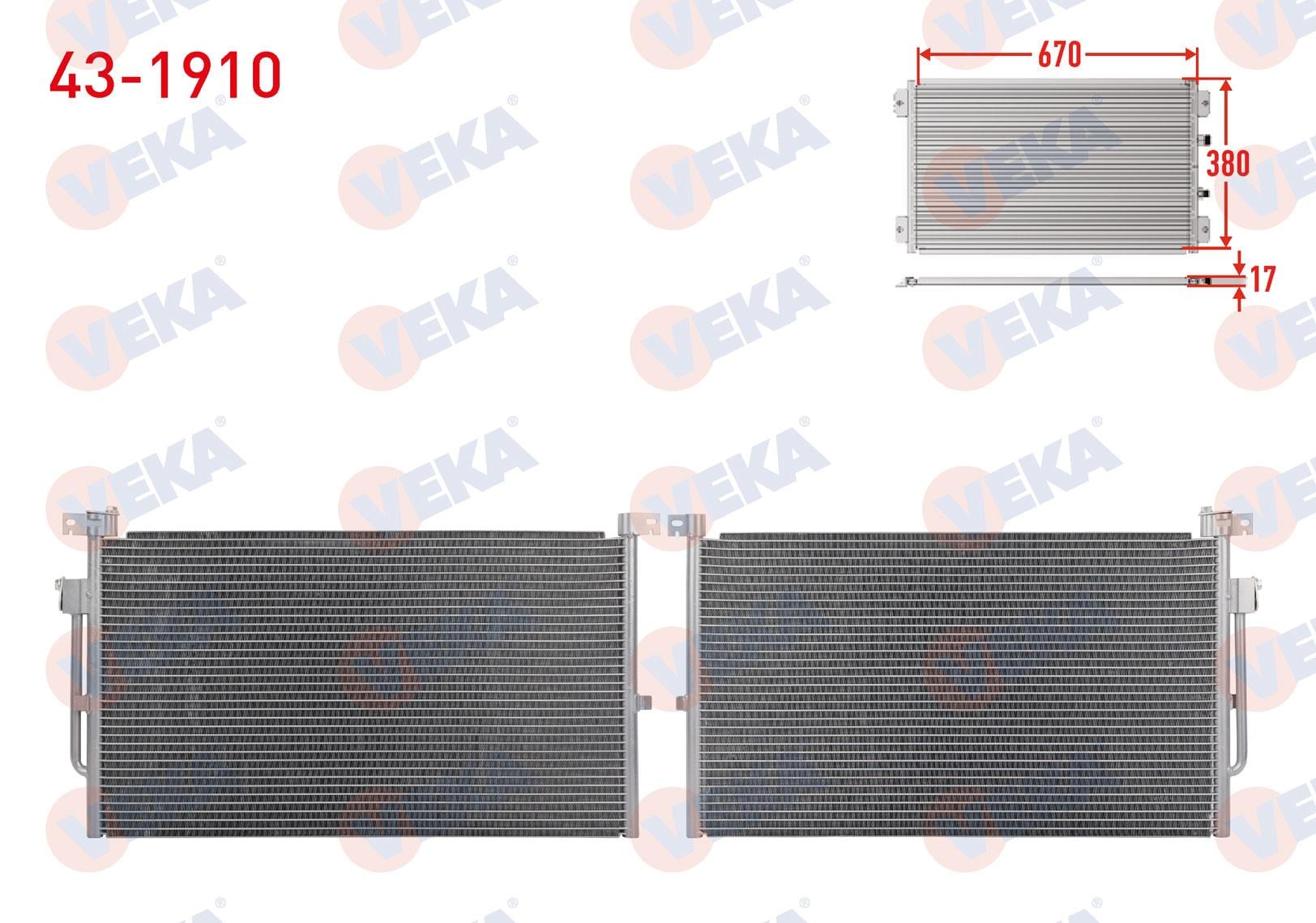 KLIMA RADYATORU FORD MONDEO III 2.0 TDCI A-T/M-T 2000-2007