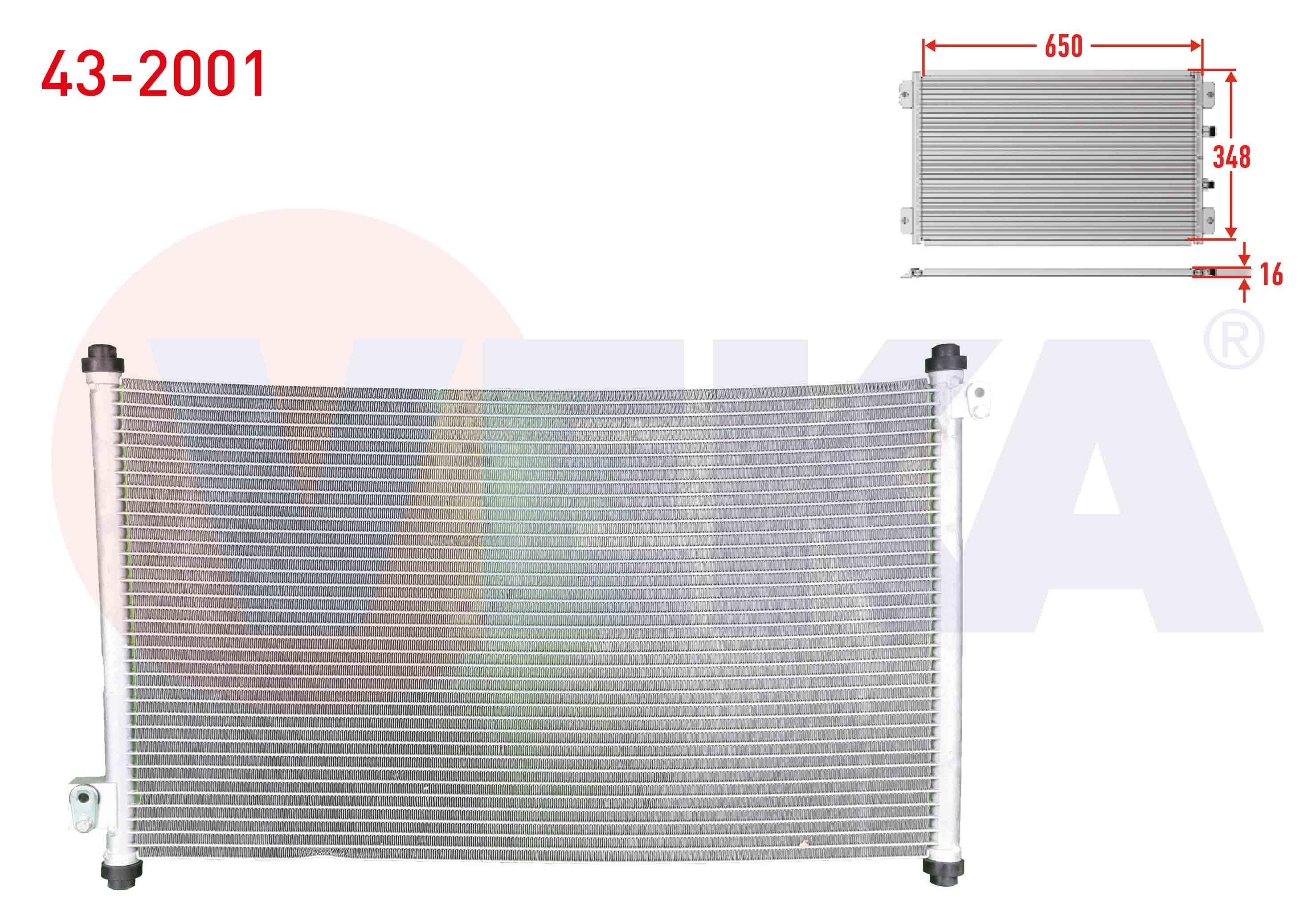 KLIMA RADYATORU HONDA ACCORD VI (CG,CK) 2.0 LS M-T/A-T 1997-2003