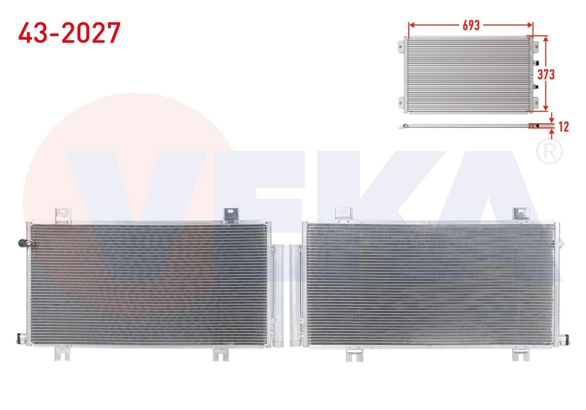 KLIMA RADYATORU HONDA CIVIC X (FC) 1.6 i-DTEC 2016-