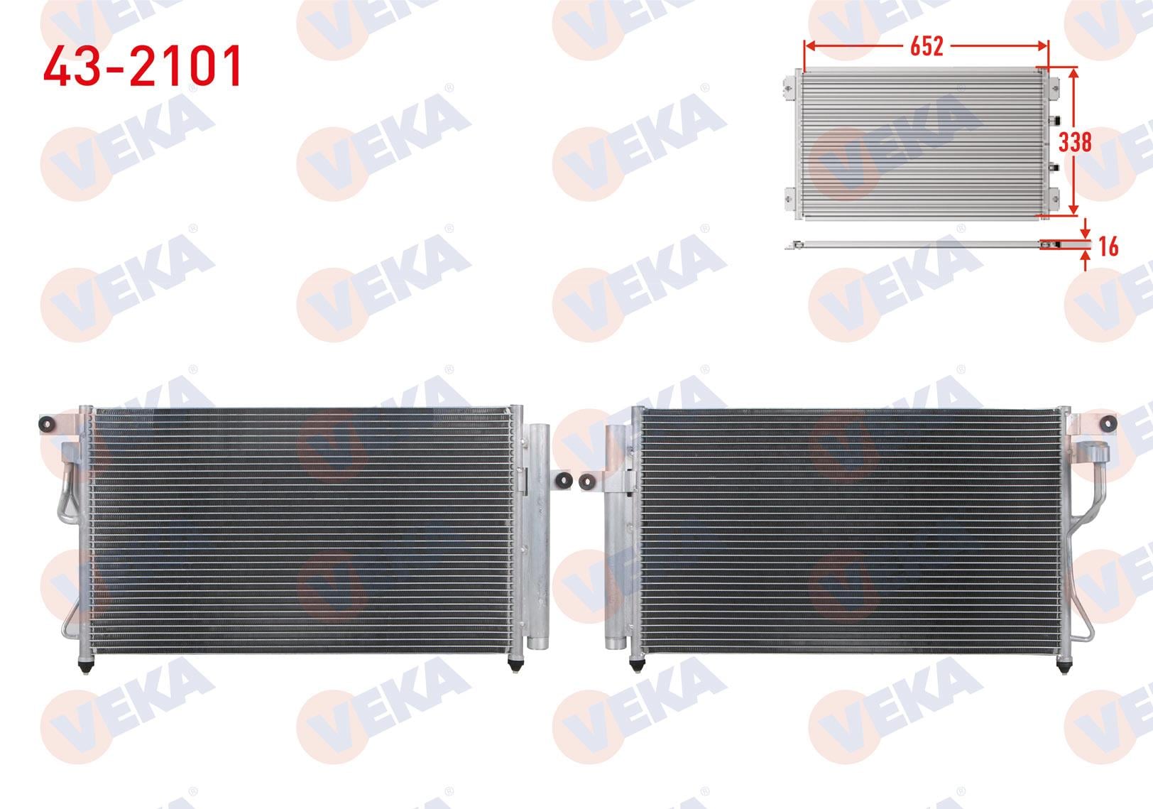 KLIMA RADYATORU HYUNDAI ACCENT ERA 1.4i 16v 2006-2012