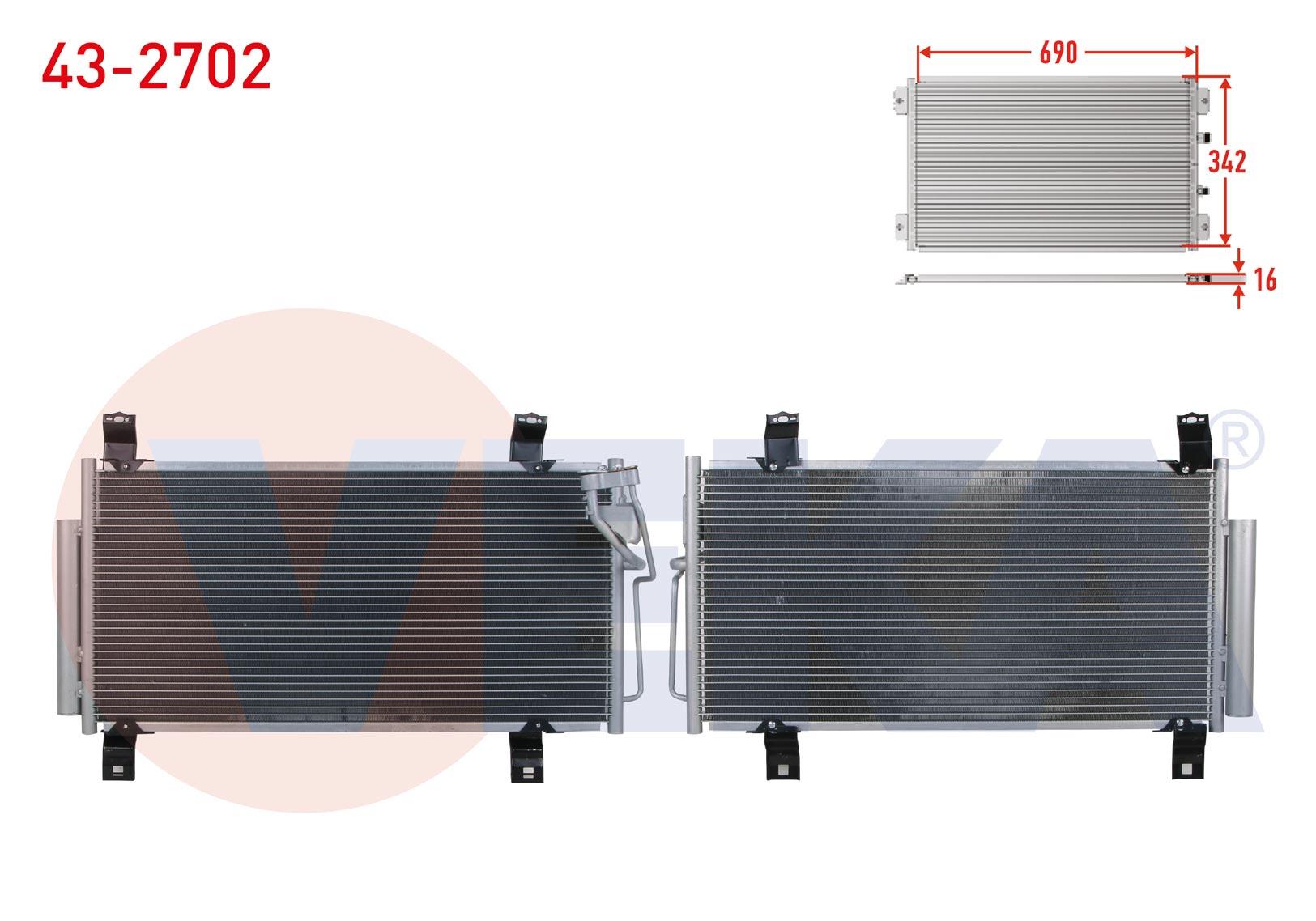 KLIMA RADYATORU MAZDA 6 (GH) 2.0 MZR 2007-2012