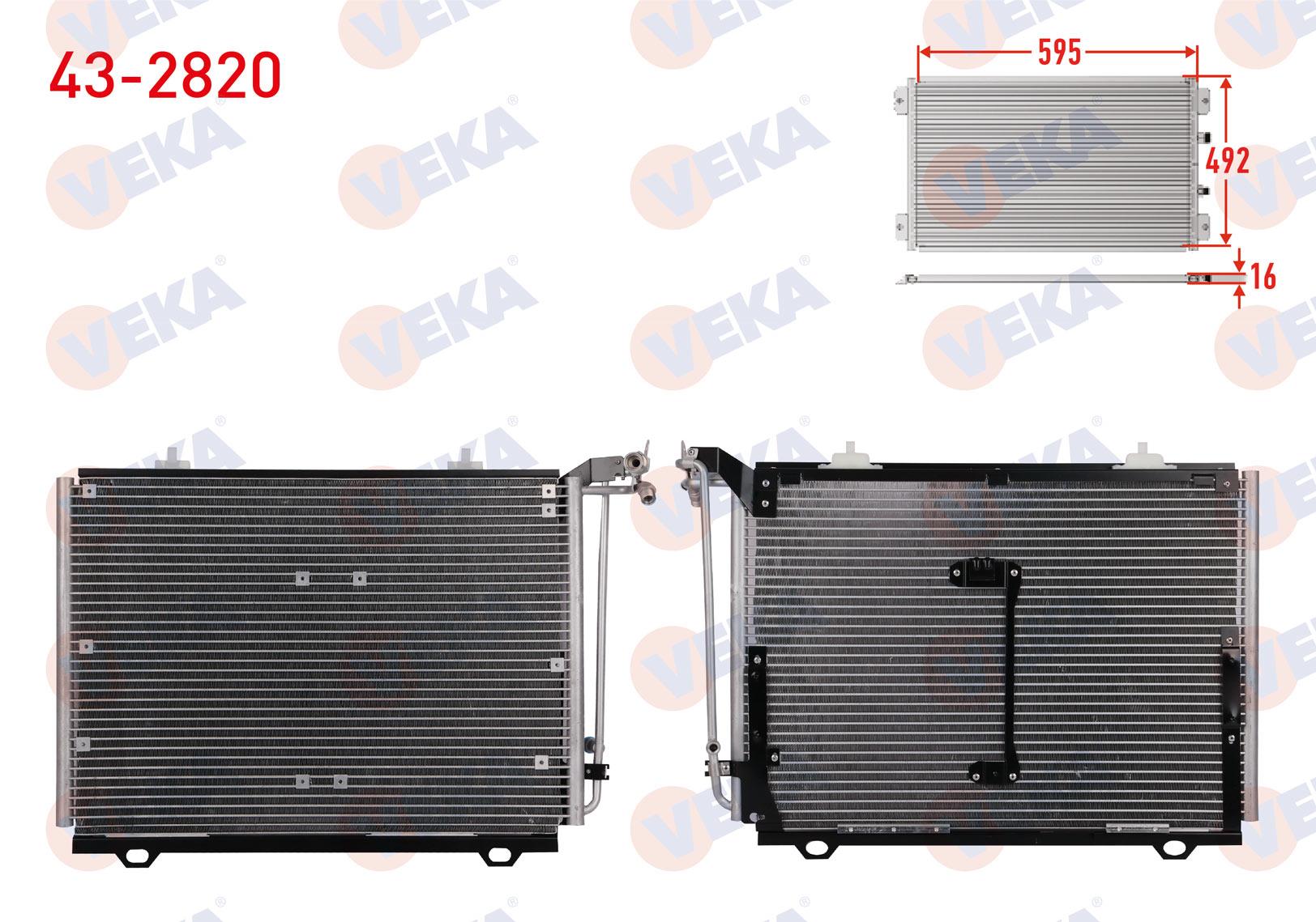 KLIMA RADYATORU MERCEDES C CLASS (W202) C 180 1993-2000