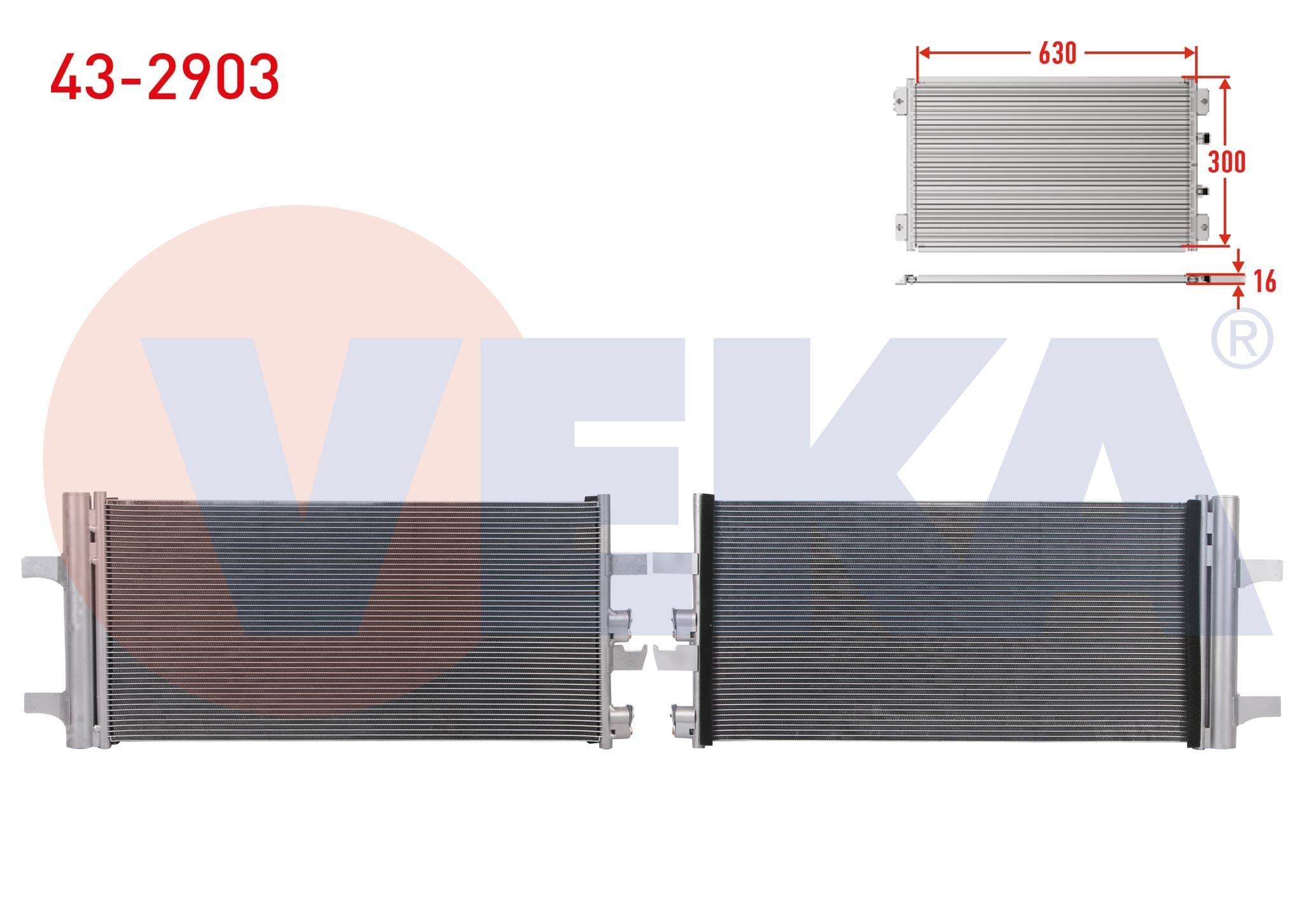 KLIMA RADYATORU MINI COOPER (F55) 1.5 - 1.5 D 2013- / COOPER S (F55) 2.0 2013- / CLUBMAN (F54) 1.5 2014-