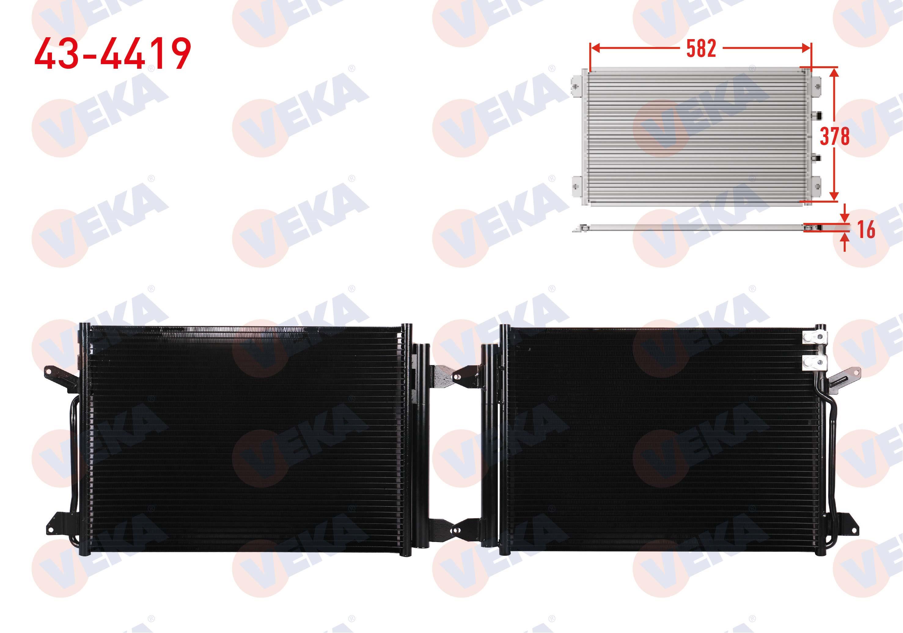 KLIMA RADYATORU VOLKSWAGEN JETTA IV (162) 1.4 TSI AT-MT 2011-