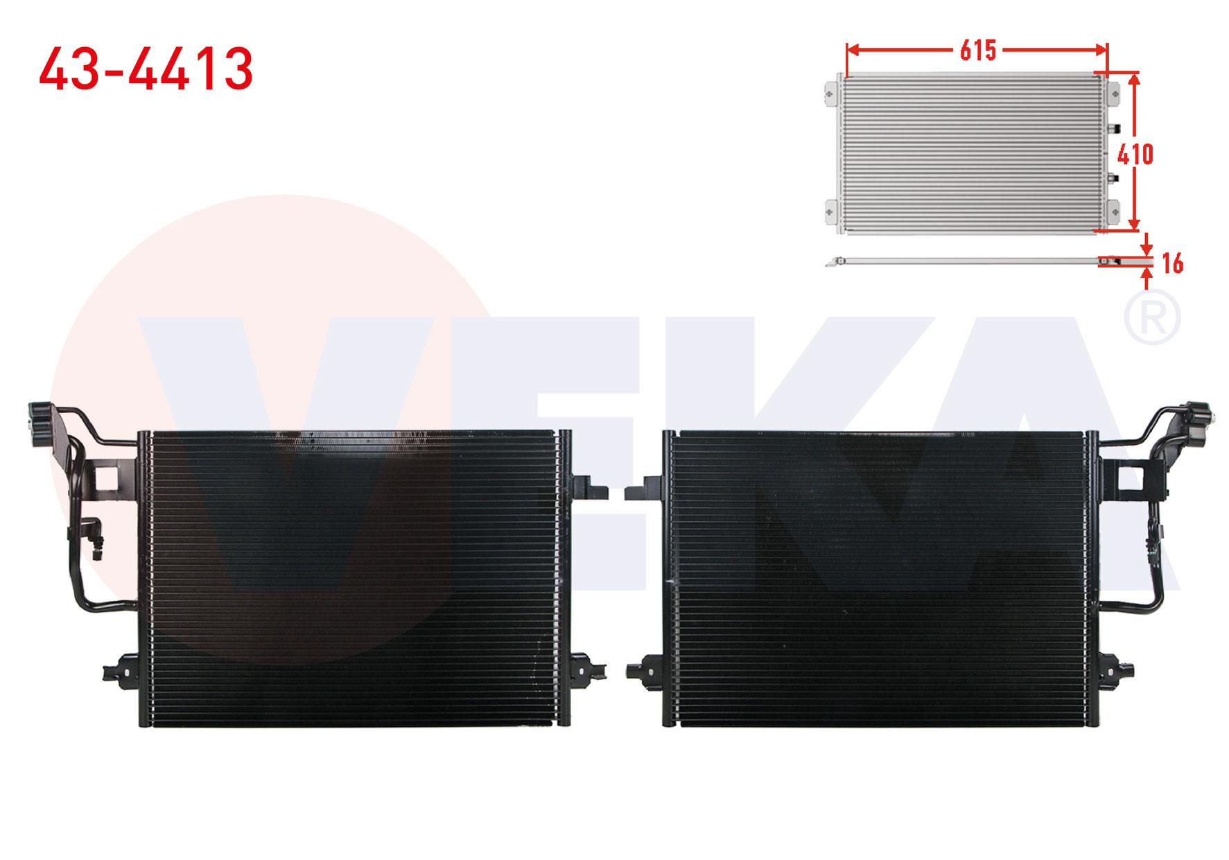 KLIMA RADYATORU VOLKSWAGEN PASSAT (3B3) 1.8 A-T/M-T 2000-2005