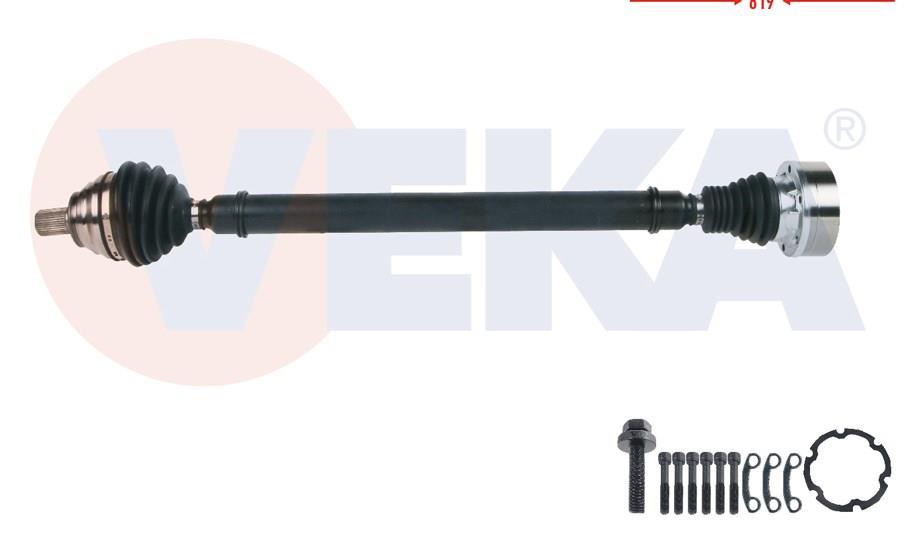 KOMPLE AKS SAG ON UZUNLUK 819mm VW GOLF VII (5G1) 1.2 TSI M-T 2012-/ PASSAT (3C2) 1.6 2005-2008/ AUDI A3 (8V1) 1.2 TFSI M-T 2012-/ SEAT LEON 1.2 TSI M