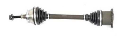 KOMPLE AKS SOL-SAG ON AUDI A4 2.0 TDI A-T ABSLI 45 DIS UZUNLUK 525mm 2004-2008 8E0407271BK 8E0407451SK