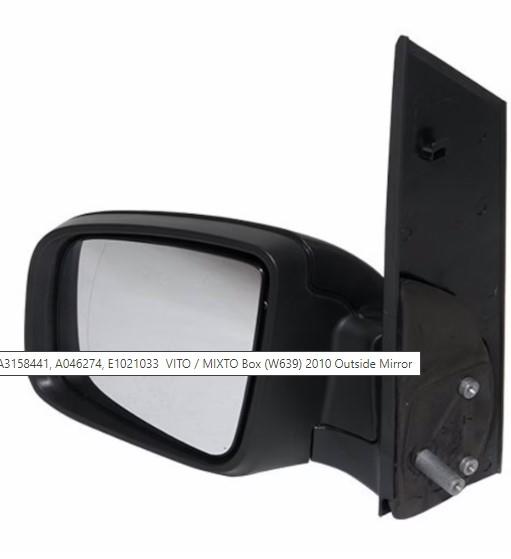 KOMPLE AYNA VİTO639 SOL; MEKANİK 2011-13