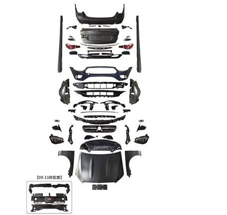 KOMPLE BODY KİT W212 [2009 DONUSUM=> W213] PDCLI:ÖN, 0-0-ÇıKıŞ, MRŞP-LI, PANJ-LU, EGZ.UÇLU, KAPUT/ÇAMURLUK/BAGAJ KAP., AYNALAR, FAR/STOP SPORT-LINE