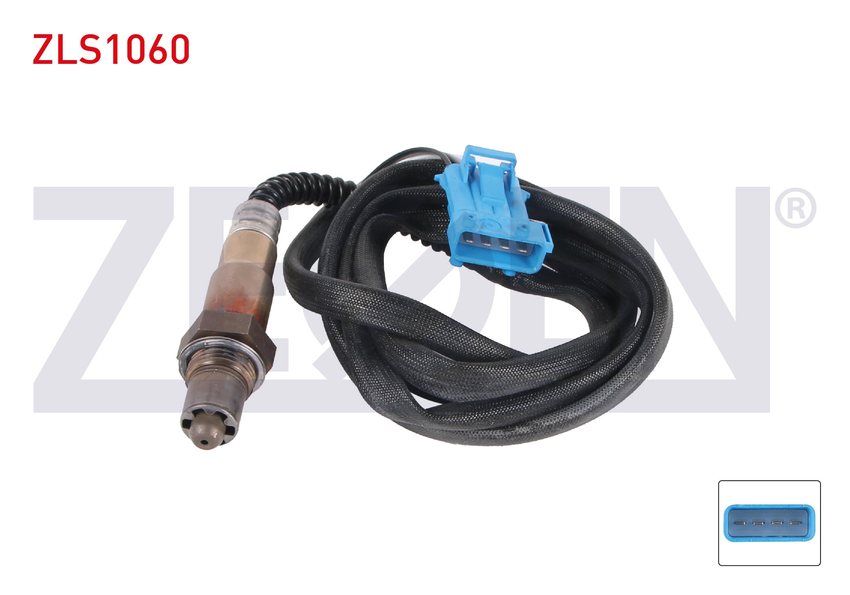 LAMBDA (OKSIJEN) SENSORU 1500 mm CITROEN C-ELYSEE - C3 III 1.6 VTI (EC5) 2012-/ C4 1.6 - 2.0 (TU5JP4) 2004-2009/ PEUGEOT 206 1.4i - 1.6i (TU3JP-TU5JP) 1998-2006/ 307 1.6 - 2.0i (EW10J4) 2000-2007