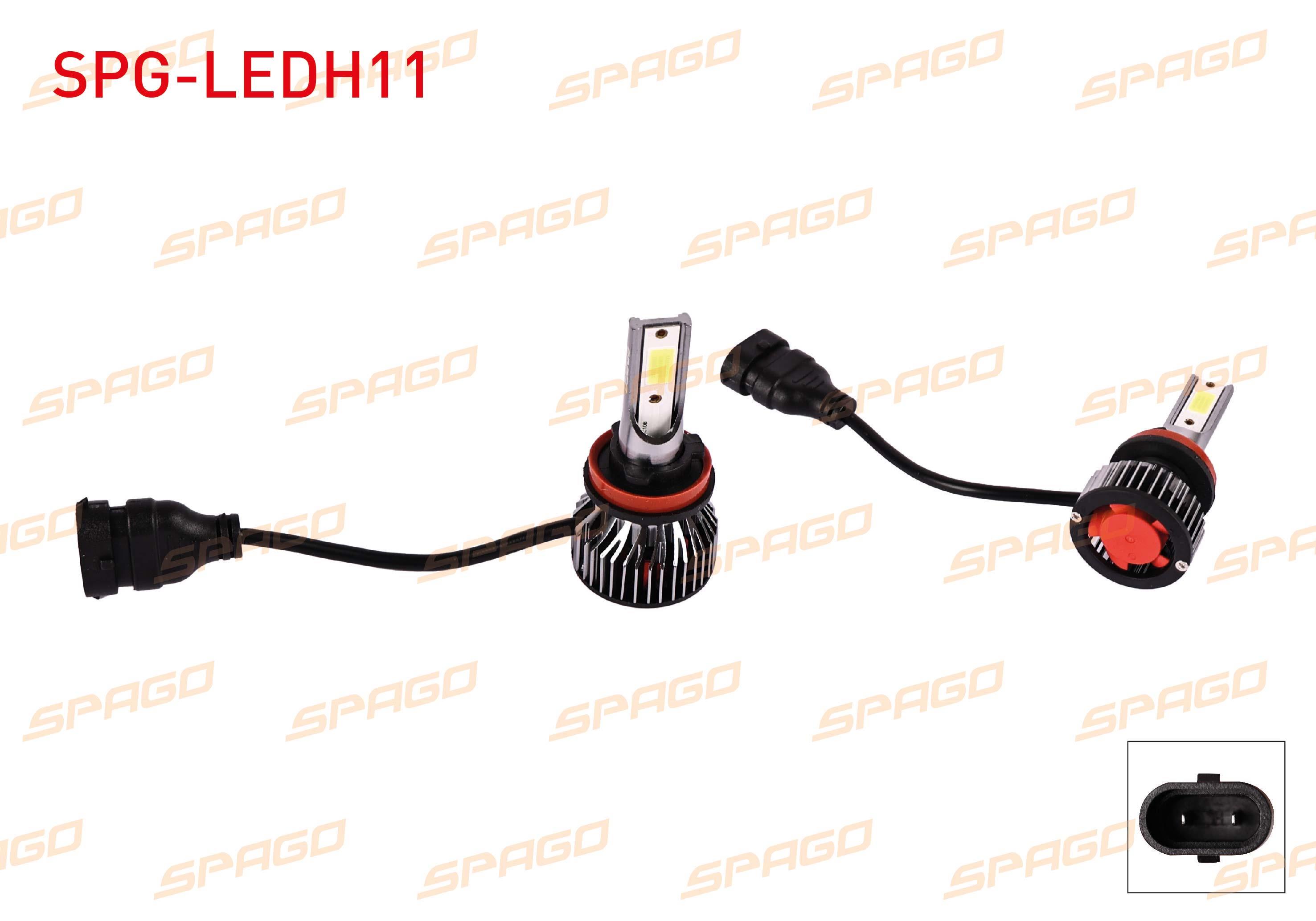 LED AMPUL 8000 KELVIN 12V H11