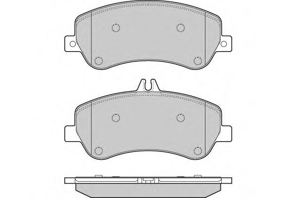 M.BENZ GLK W204 ÖN FREN BALATASI