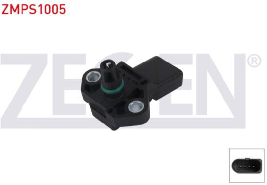 MAP SENSORU AUDI A3 (8L1) 1.2-1.4 TFSI-1.8 T 96-03/ A4 (8EC) 1.9 TDI 04-08/ SEAT IBIZA (6L1) 02-05/ LEON (1M1) 1999-2006/ LEON (1P1) 2005-2012/ SKODA OCTAVIA (1Z3) 2010-2013/SUPERB (3T4) 2008-2010