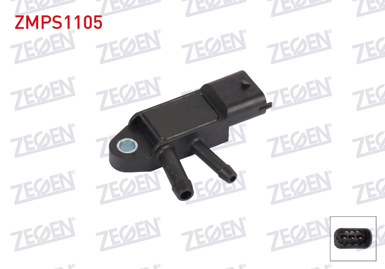 MAP SENSORU VOLVO S60, S80, V70 / NISSAN NAVARA 2.3 DCI 2015- / X-TRAIL 1.6 DCi, 2.0 DCi 2007- / QASHQAI + 2 1.5 DCi, 1.6 DCi 2007- / RENAULT CLIO 1.5 DCi 2012-