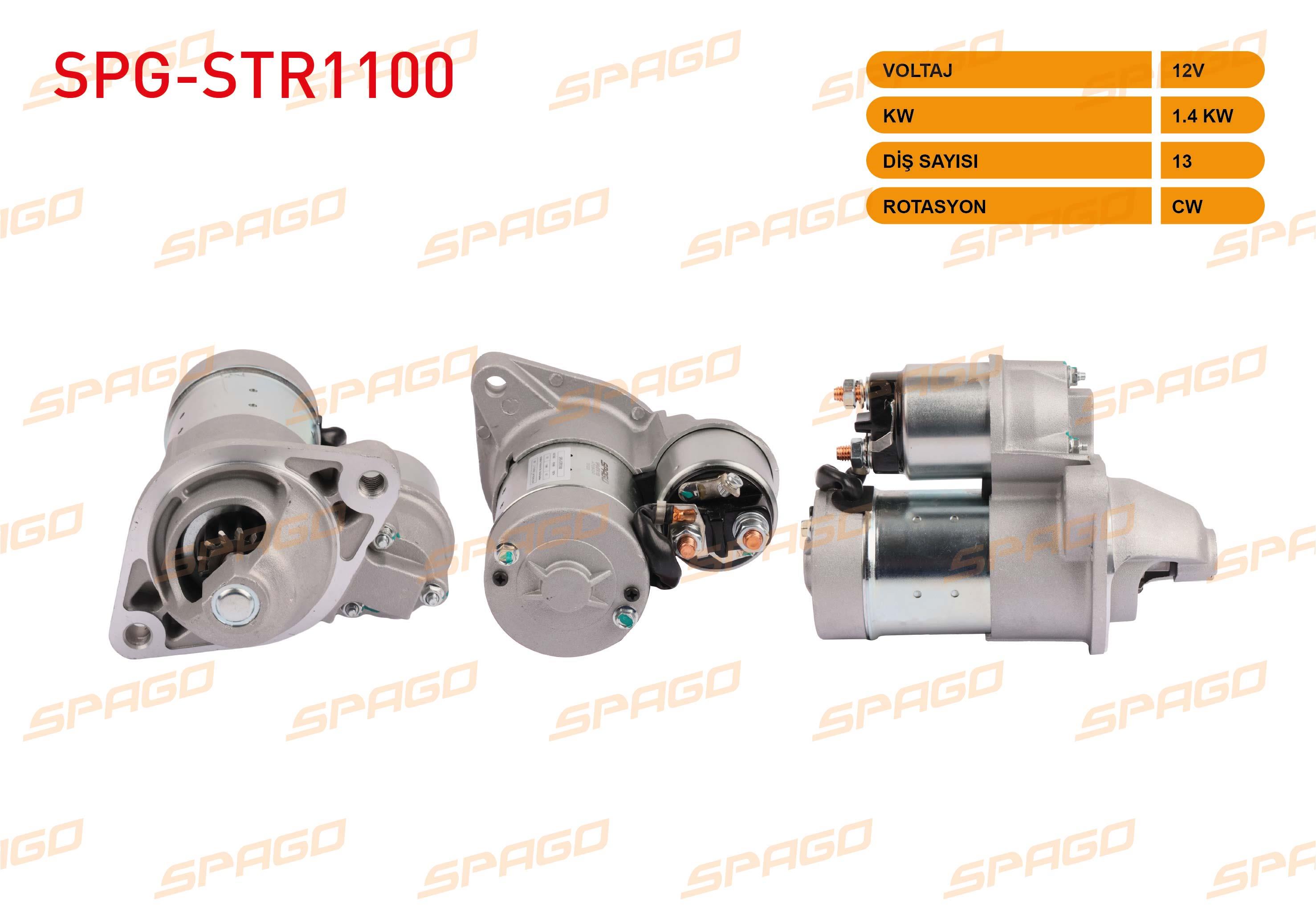 MARS MOTORU 12V/1.4 KW 13 DIS CW (STR3070) OPEL ASTRA H 1.7 2007-2014 / CORSA C 1.7 CDTI 2001-2004 / ASTRA G 1.7 CDTI 2000-2005 / COMBO 1.7 CDTI 2001-2005