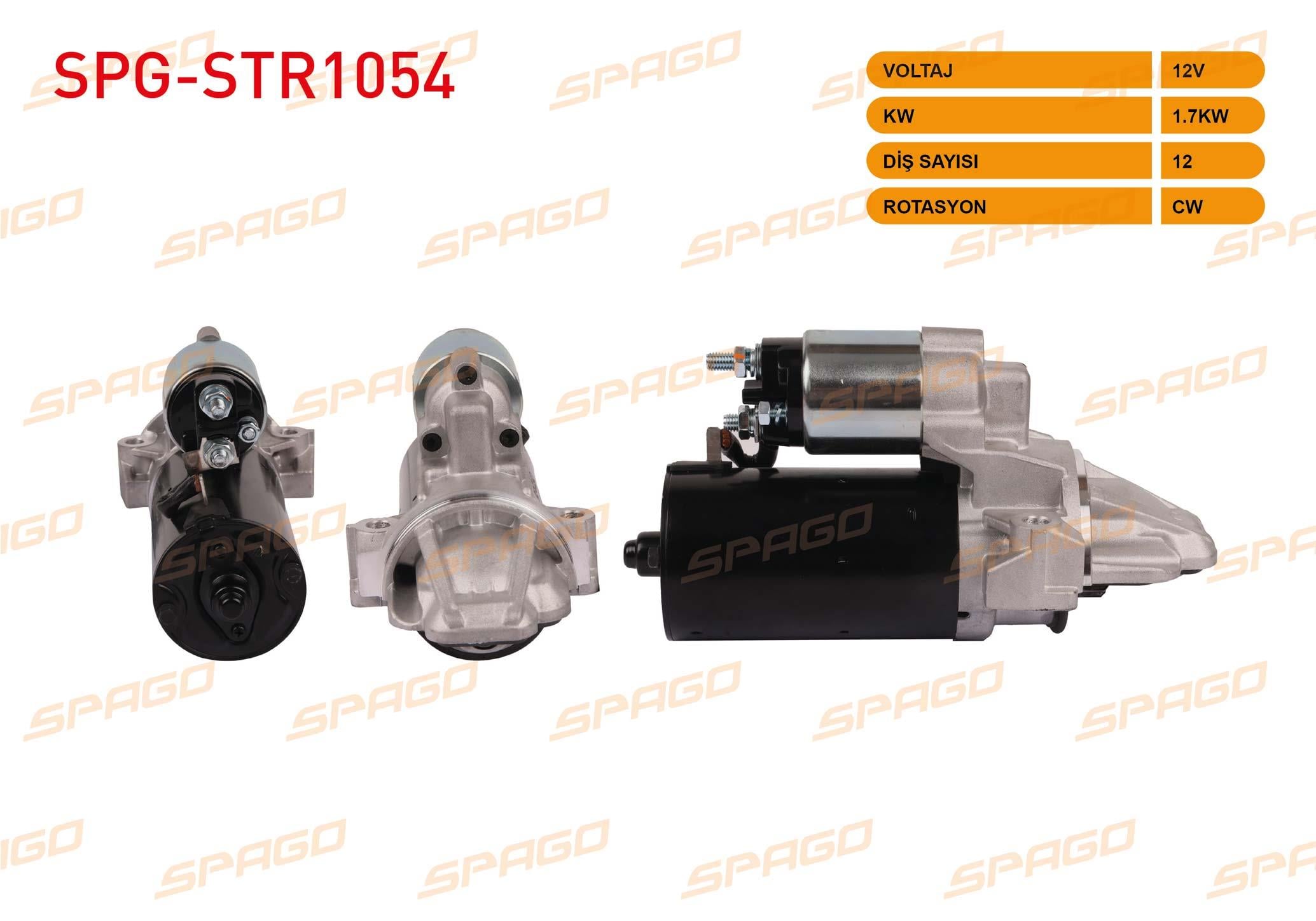 MARS MOTORU 12V/1.7KW 12 DIS CW (STR6842) FORD TRANSIT (V363) 2.2 TDCI 2014-