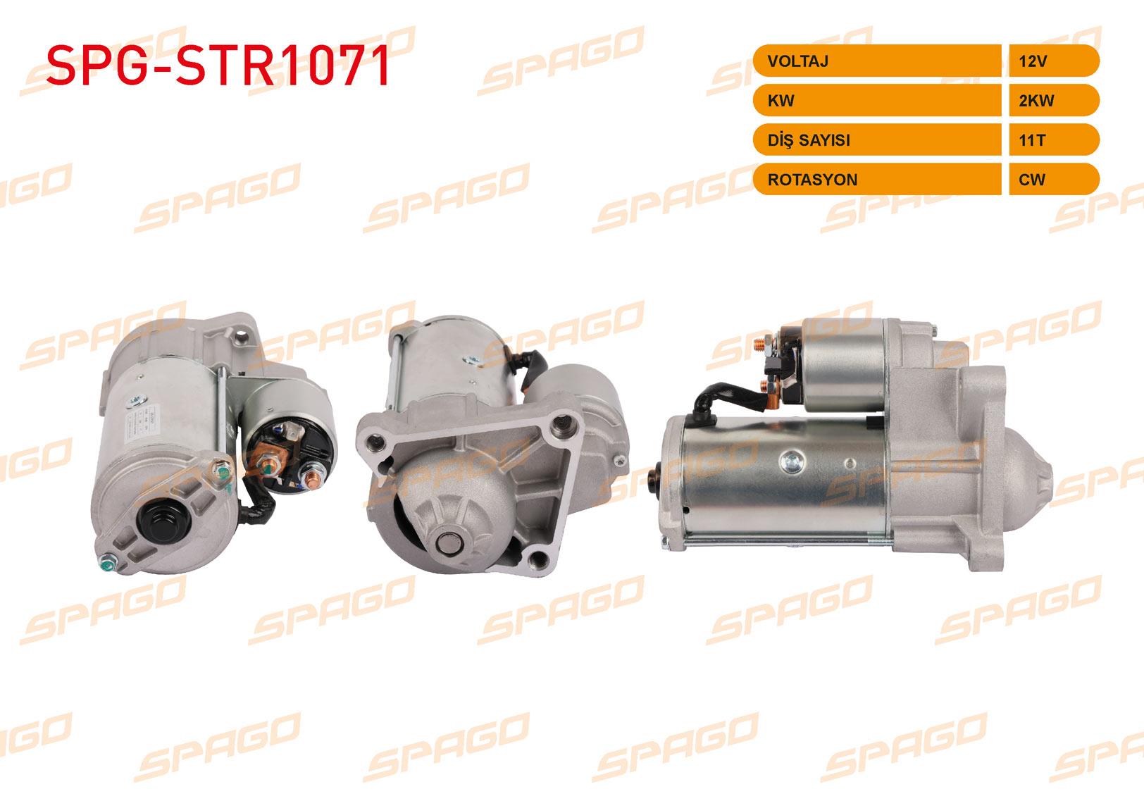 MARS MOTORU 12V/2 KW 11 DIS CW (STR5200K) RENAULT R19 II 1.9 D 1992-1995 / CLIO II 1.9 D 1998- / KANGOO 1.9 1997- / MEGANE I 1.9 D - 1.9 TDI 1996-2003 / TRAFIC 1.9 D 1997-2001