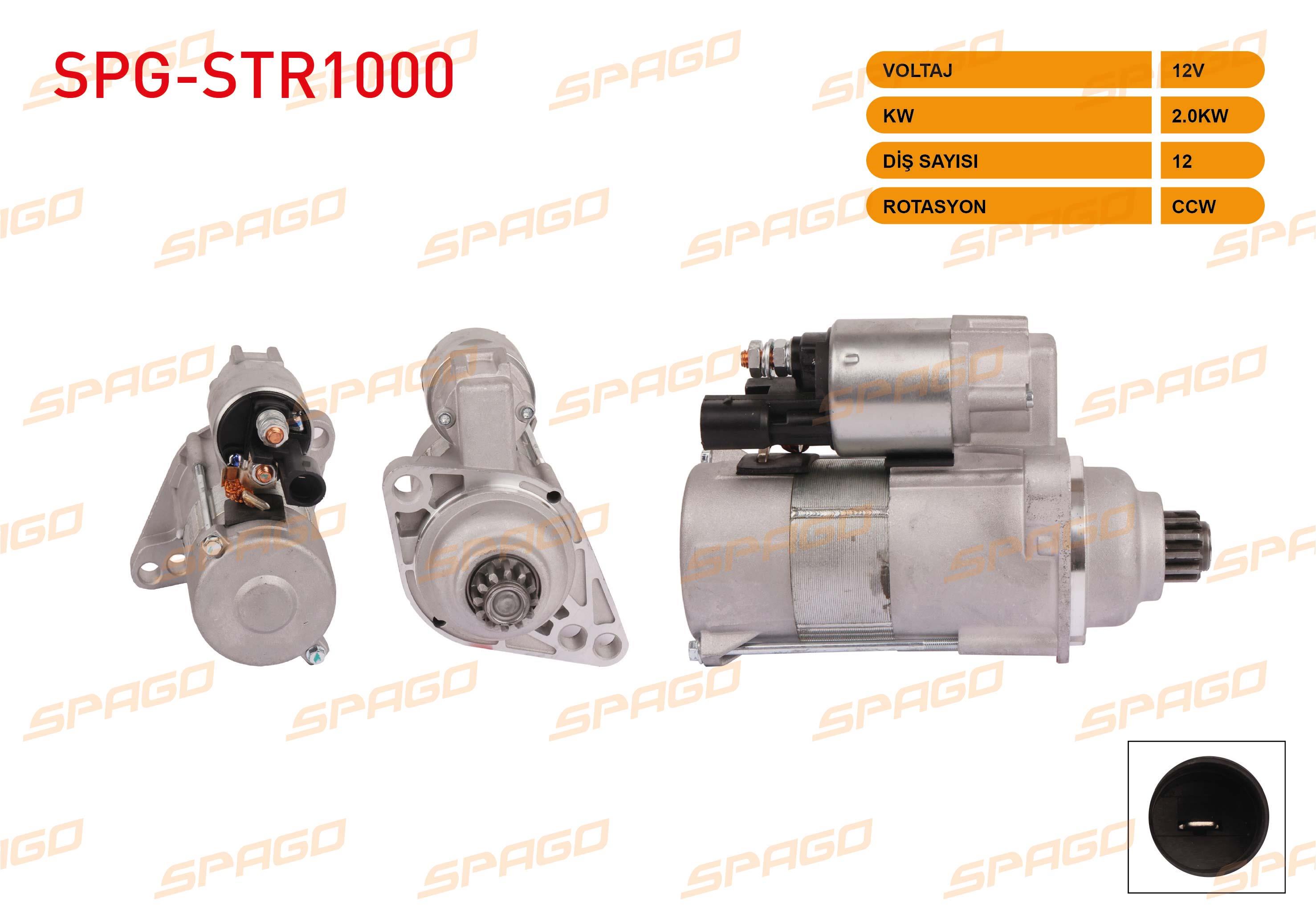 MARS MOTORU 12V/2.0KW 12 DIS CCW (STR3180) 1.6TDI-2.0 TDI GOLF VI 08-13/CADDY III 04-15/POLO V 09-14/JETTA IV 11-17/ A3 03-12/ LEON 05-12/IBIZA IV 09-15/FABIA II 10-14/RAPID 12-19/SUPERB II 10-15