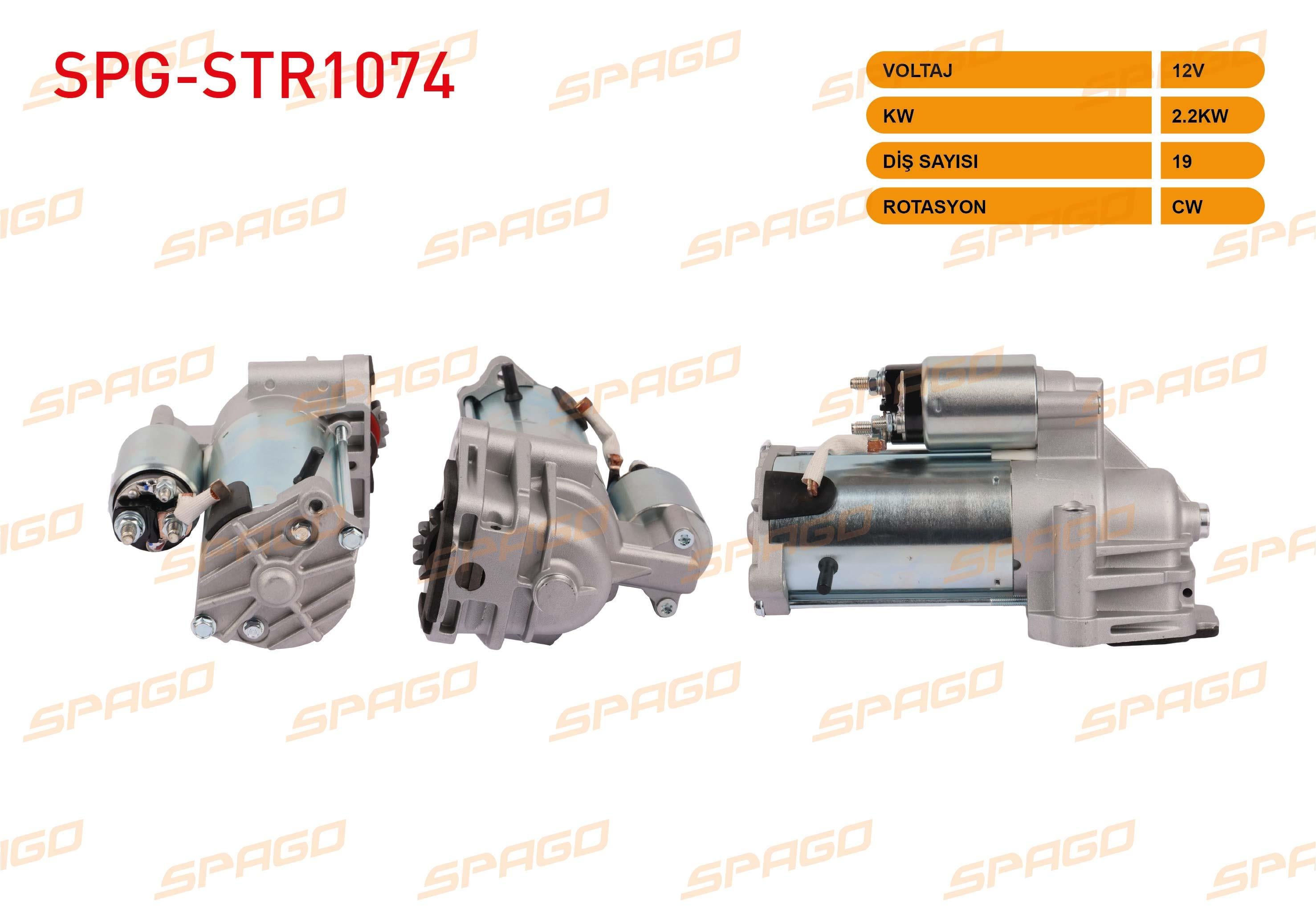 MARS MOTORU 12V/2.2 KW 19 DIS CW (STR5230) FORD MONDEO III 2.0 - 2.2 TDCI 2000-2007 / TRANSIT 2.0 2000-2006 / JAGUAR X-TYPE I 2.0 D - 2.2 D 2003-2009