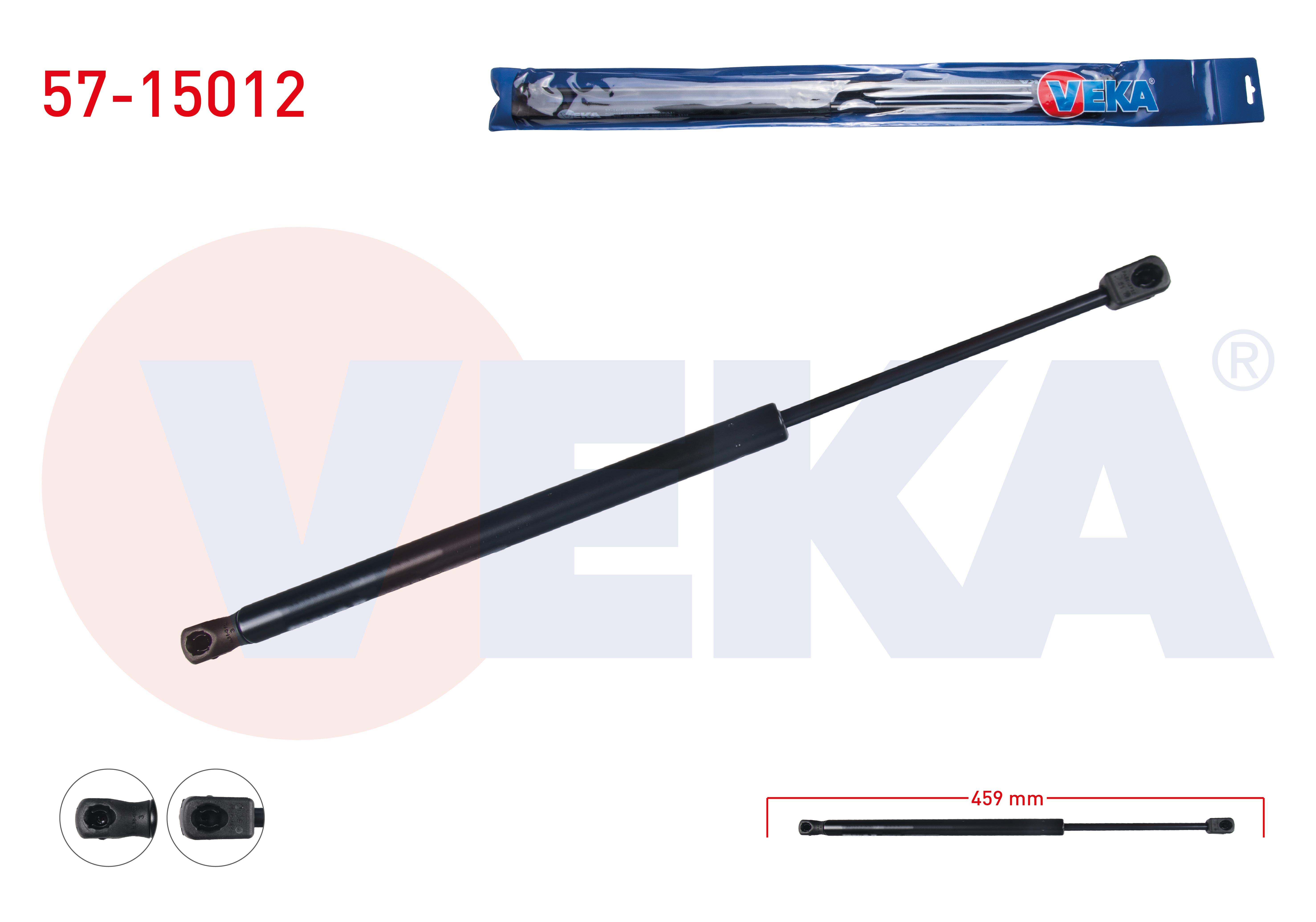 MOTOR KAPUT AMORTISORU 459mm/300N CITROEN XSARA 1997-2005
