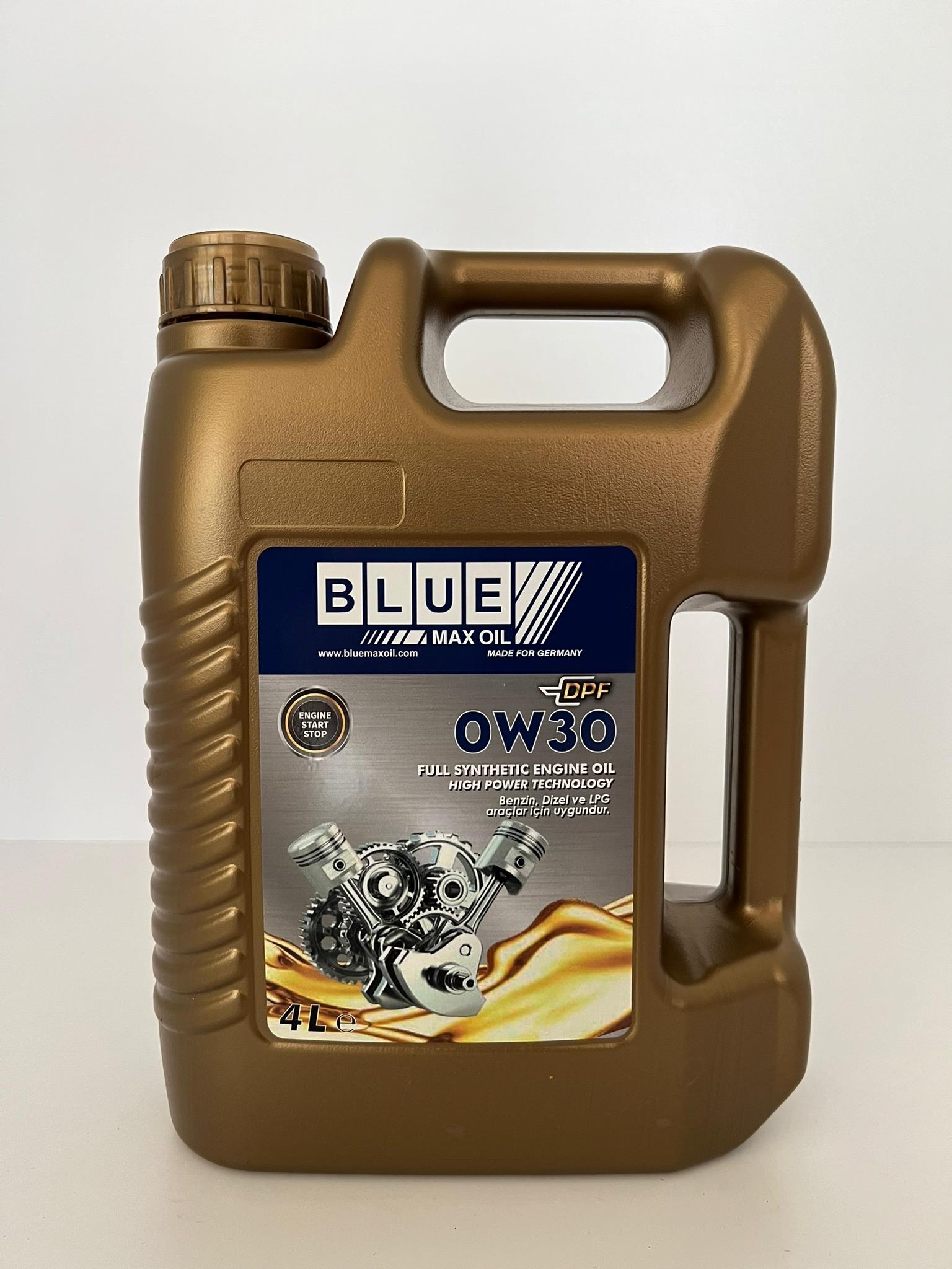 MOTOR YAĞI 0W30 4 LİTRE DPF PARTİKÜLLÜ ( KOLİ ADEDİ 4 )