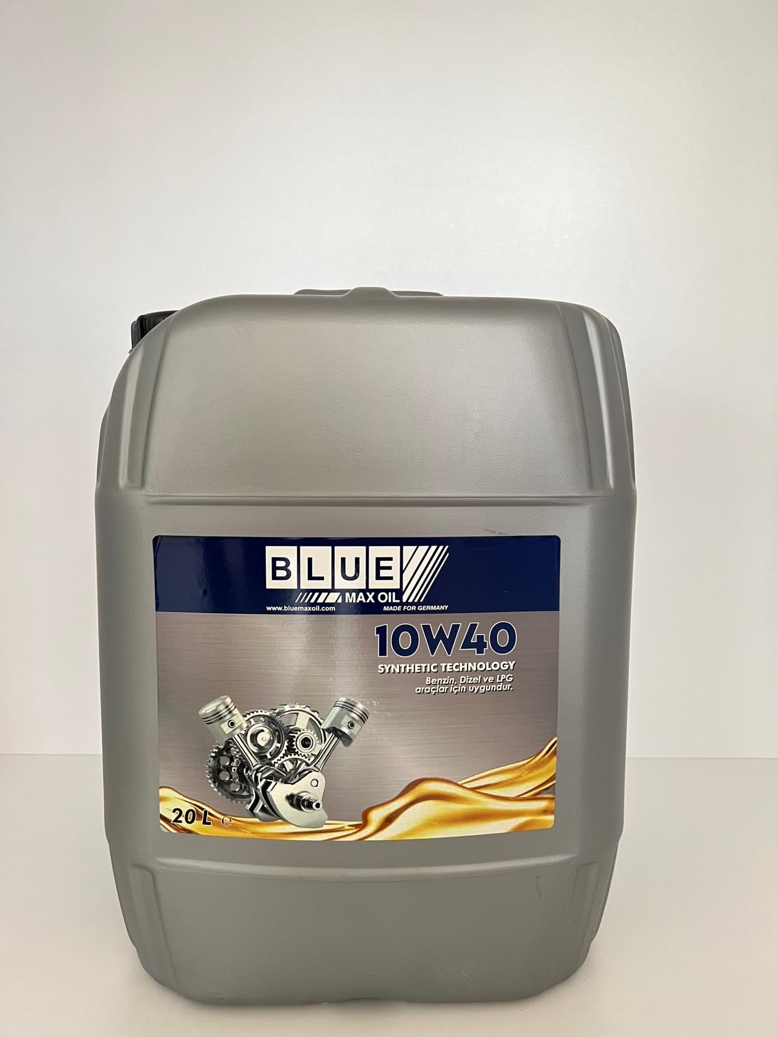 MOTOR YAĞI 10W40 20 LİTRE SENTETİK ( 1 PALETTE 48 ADET VAR )
