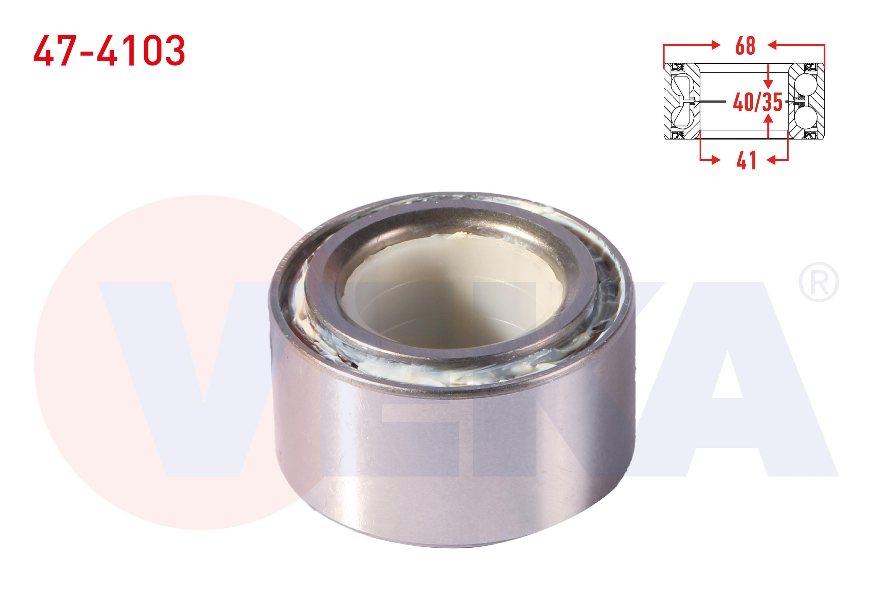 ON TEKERLEK RULMANI SOL-SAG 41X68X40/35 SUZUKI VITARA 1.6i 16v 1988-1999 / GRAND VITARA I 2.0i - 2.5 V6 1998-2003