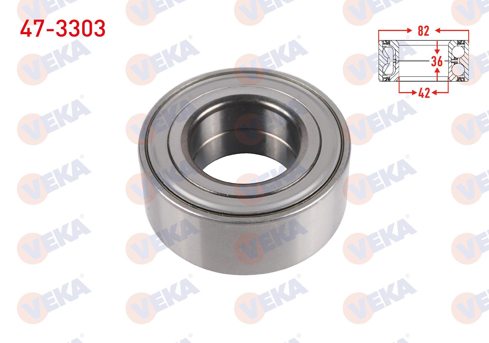 ON TEKERLEK RULMANI SOL-SAG ABS OKUYUCULU 42X82X36 PARTNER 2008-/207 2006-2012/ 208 2012-/ 307 2000-2007/ 308 2007-2013/ 3008 2009-/ 5008 2009-/ BERLINGO 1996-2008/ C3 II 2009-2016/ C4 2004-2009