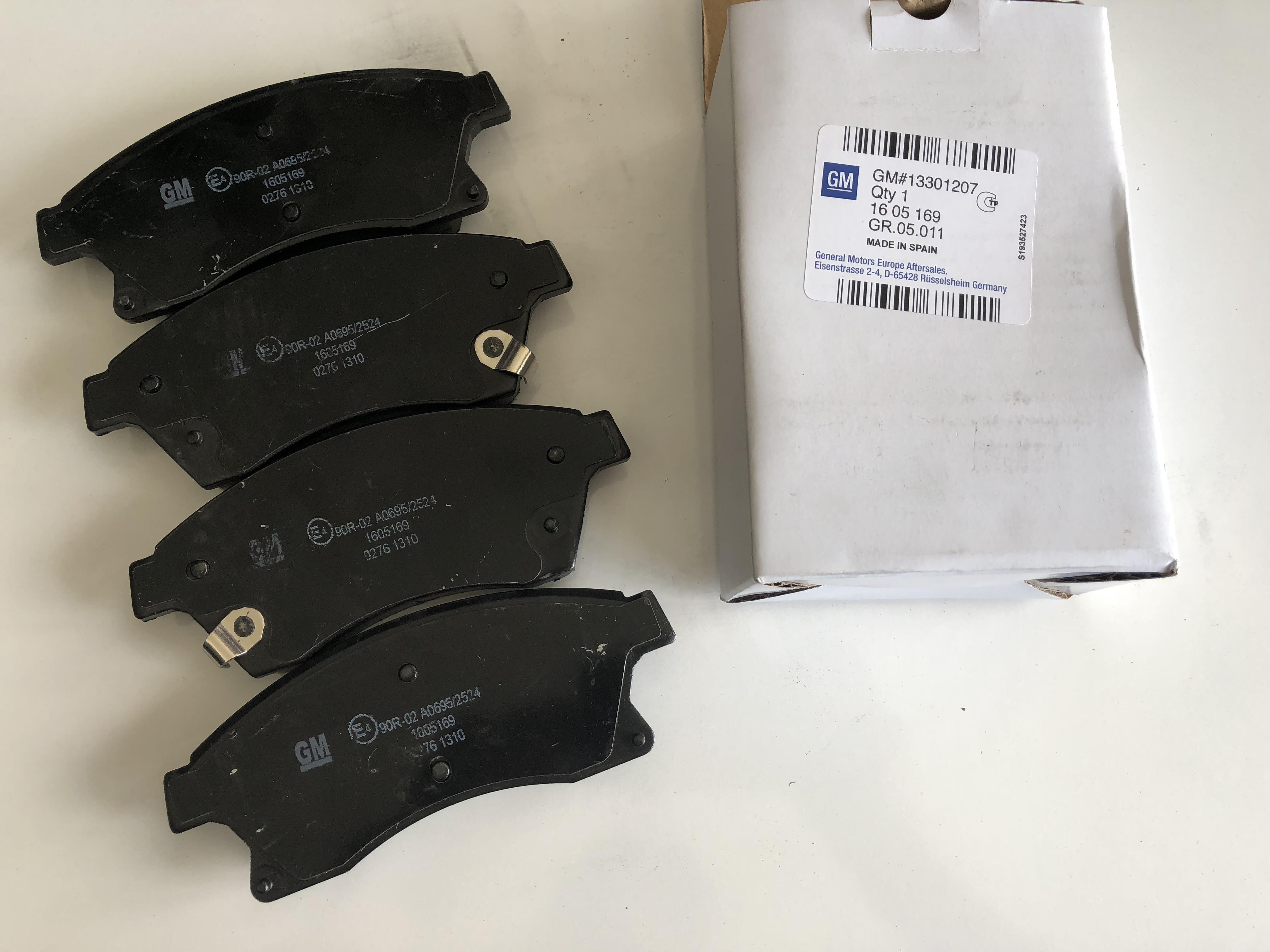 OPEL FREN BALATASI ÖN ASTRA J CRUZE 542120 13412272 96405131 1605261