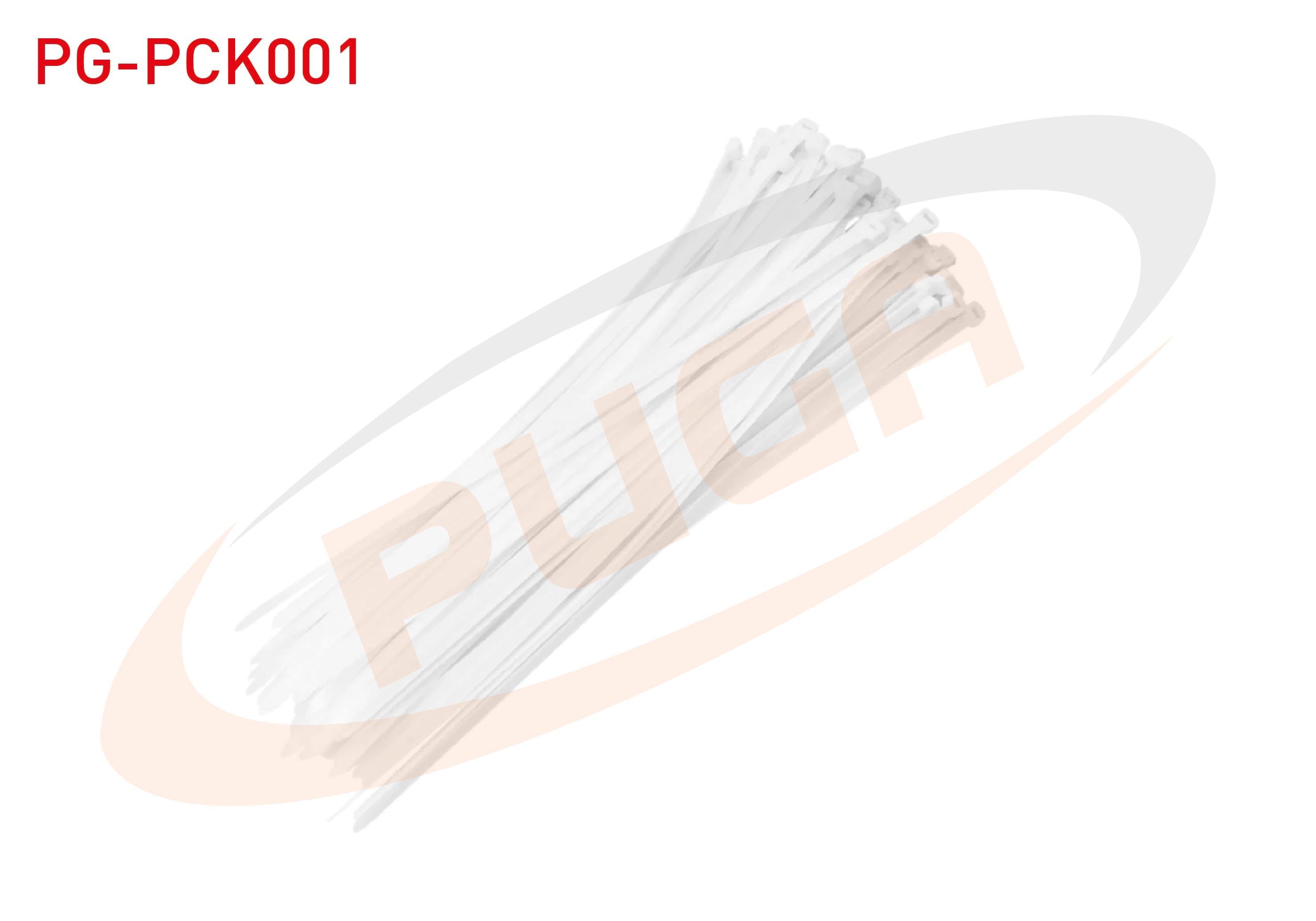 PLASTIK KELEPCE BEYAZ 2,5 X 100
