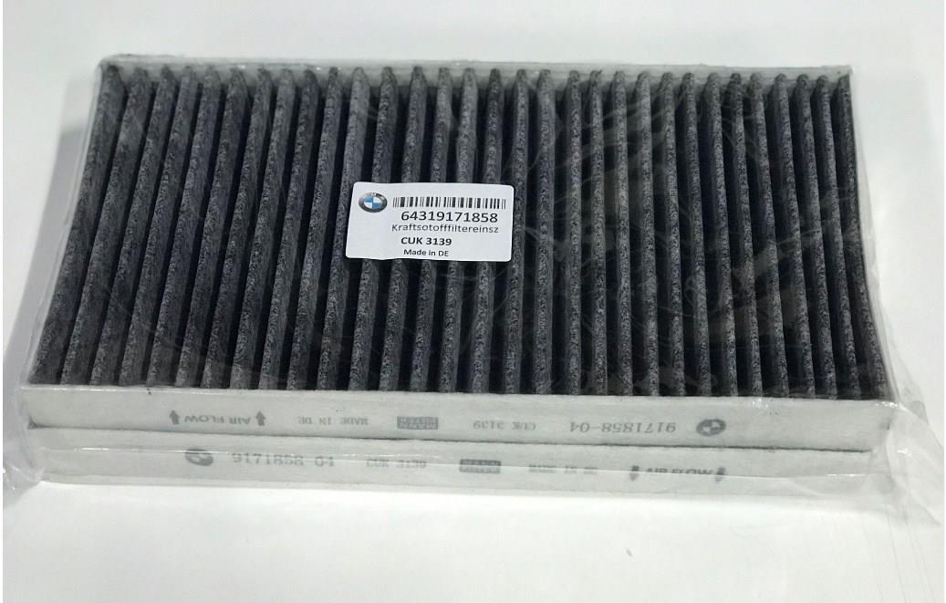 POLEN FİLTRESİ TAKIM KARBONLU E60-E60 LCI-E61-E61 LCI-E63-E63 LCI-E64-E64 LCI 03-10 64316935823 WPK-1302 CUK3139 LAK197