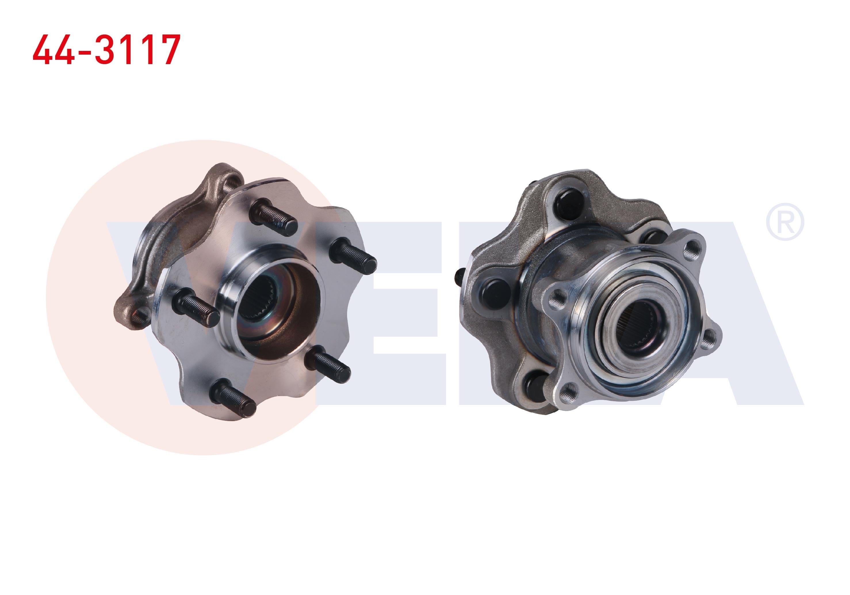 PORYA SOL-SAG ARKA RULMANLI NISSAN QASHQAI (J10) 1.5 DCI 5 BIJON ABS OKUYUCULU 2007-2014