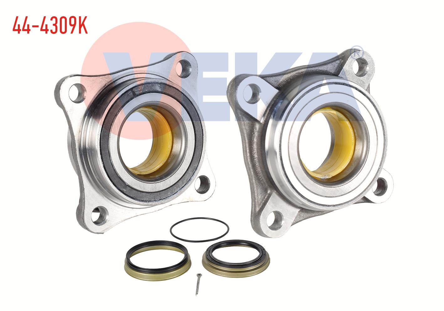 PORYA SOL-SAG ON RULMANLI TOYOTA HI-LUX VIGO (TGN1_, GGN2_, GGN1_, KUN2_, KUN1_) 2.5 D 4X4 4 BIJON KIT MANYETIK ABS HALKALI 2005-2011