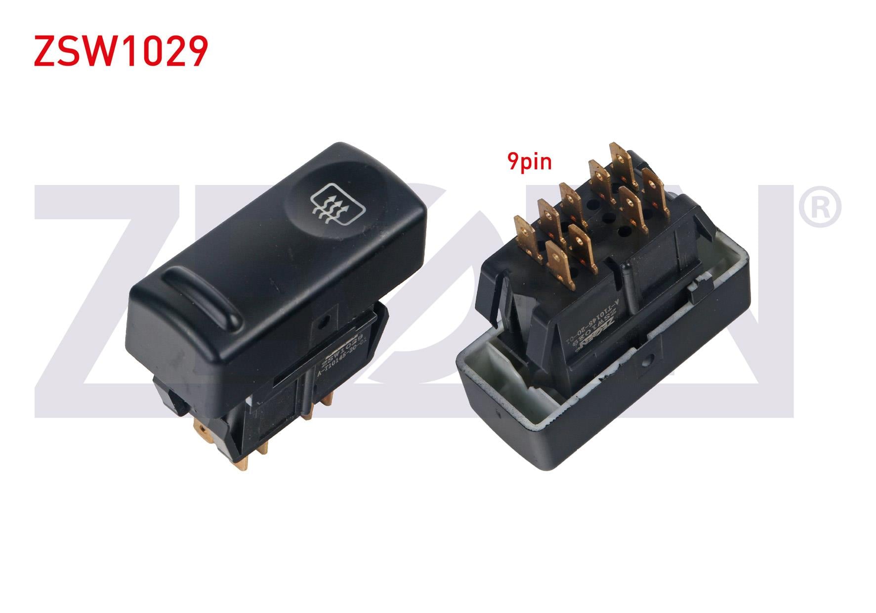 REZISTANS ANAHTARI 9 PIN TURUNCU ISIK RENAULT R19 1988-2000