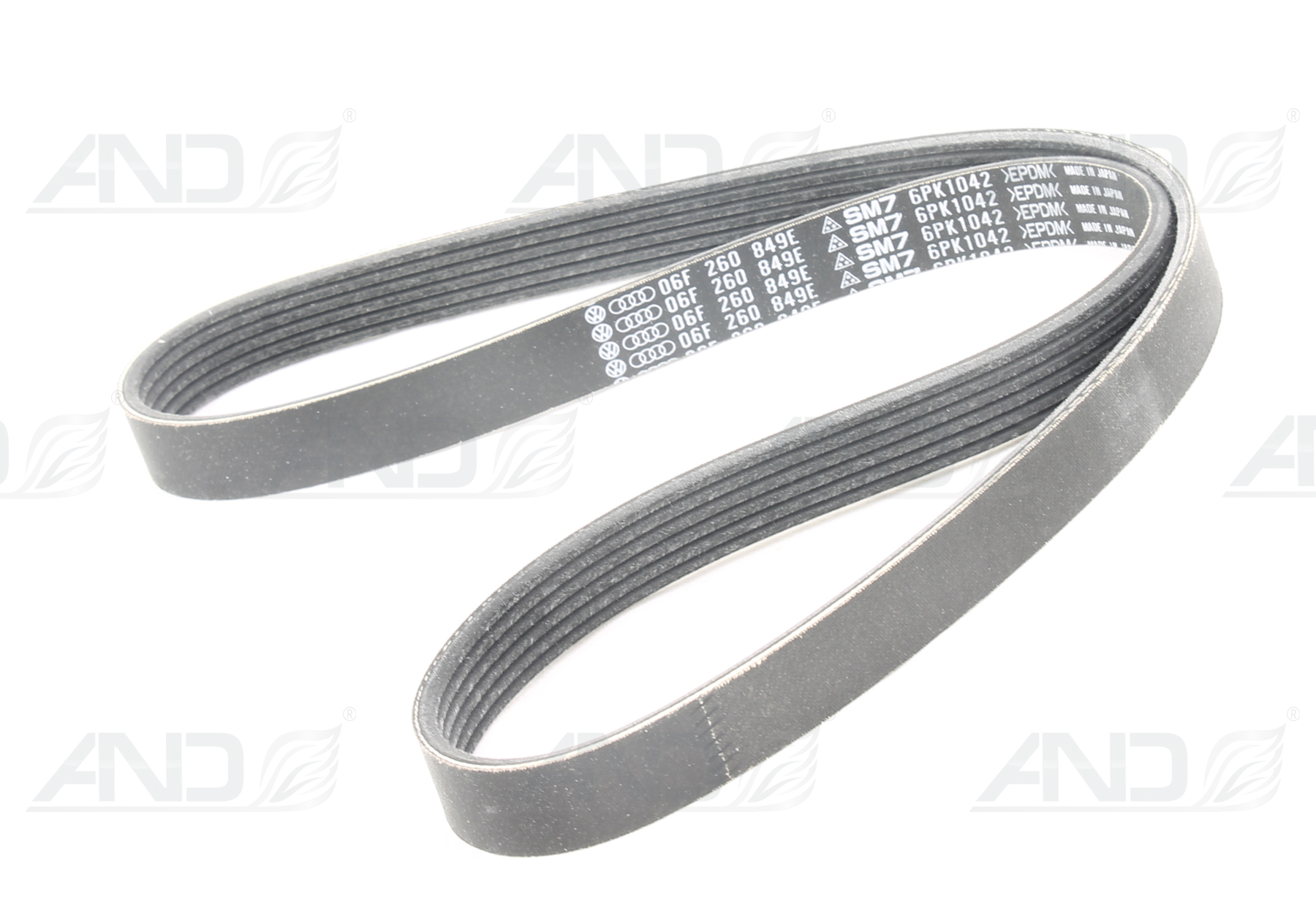 ŞARJ KAYIŞI (V KAYIŞ) 6PK1042-6PK1043 CADDY-GOLF-JETTA-LEON-OCTAVIA-PASSAT-TOLEDO-TOURAN 1.9 D BSE-BGU-BLX-BLY