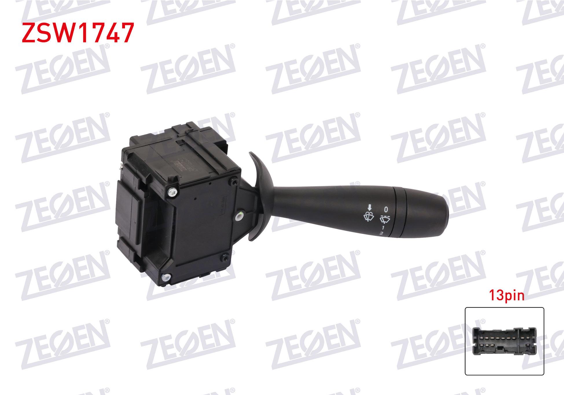 SILECEK KUMANDA KOLU 13 PIN DACIA LOGAN II 2013- / SANDERO II 2012- / DOKKER 2014- / RENAULT KANGOO 2013-
