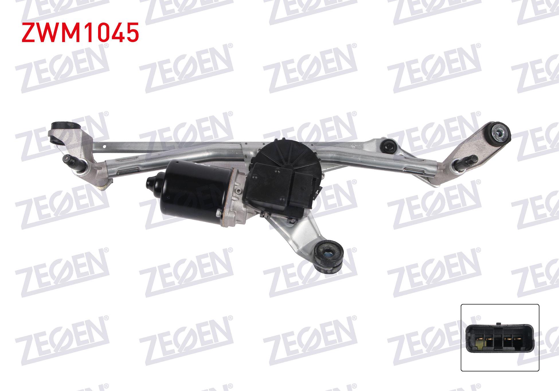 SILECEK MOTORU ON 12V MEKANIZMALI RENAULT MEGANE II 2002-2008