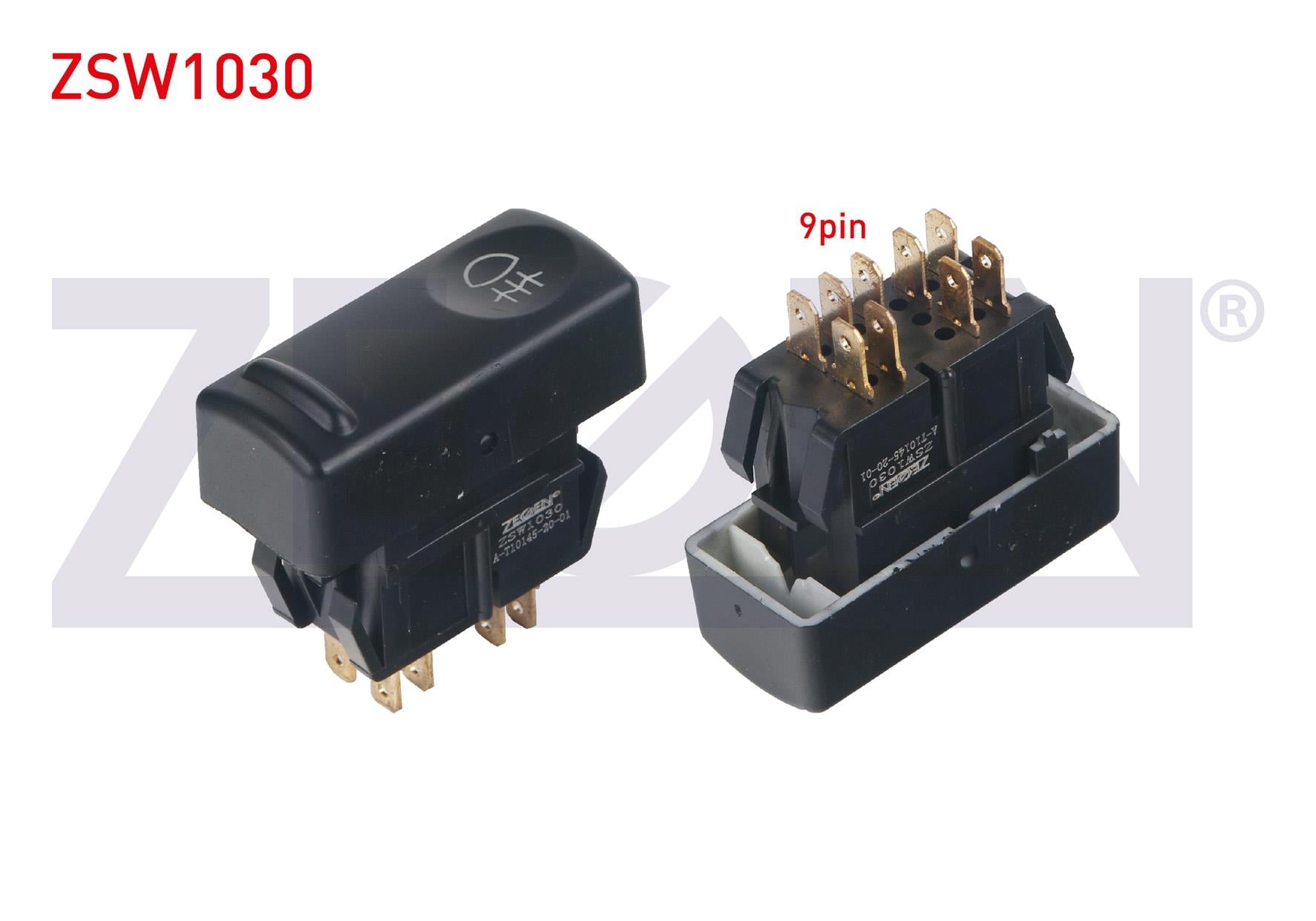 SIS FAR ANAHTARI 9 PIN TURUNCU ISIKI RENAULT R19 1988-2000