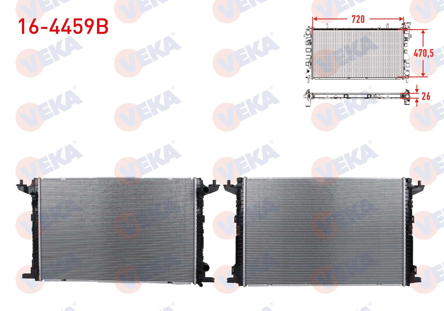 SU RADYATORU BRAZING AUDI A4 (8W2,B9) 1.4 TFSI A-T 2015-