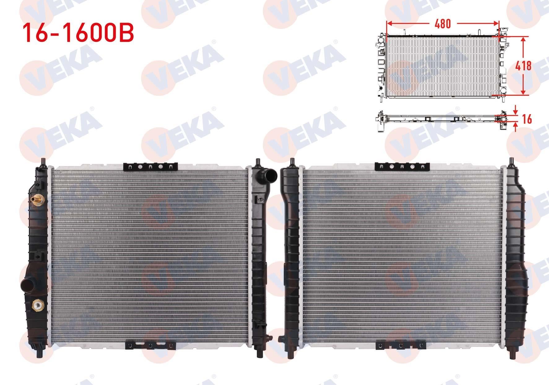 SU RADYATORU BRAZING CHEVROLET AVEO (T250) 1.2i A-T 2006-2011