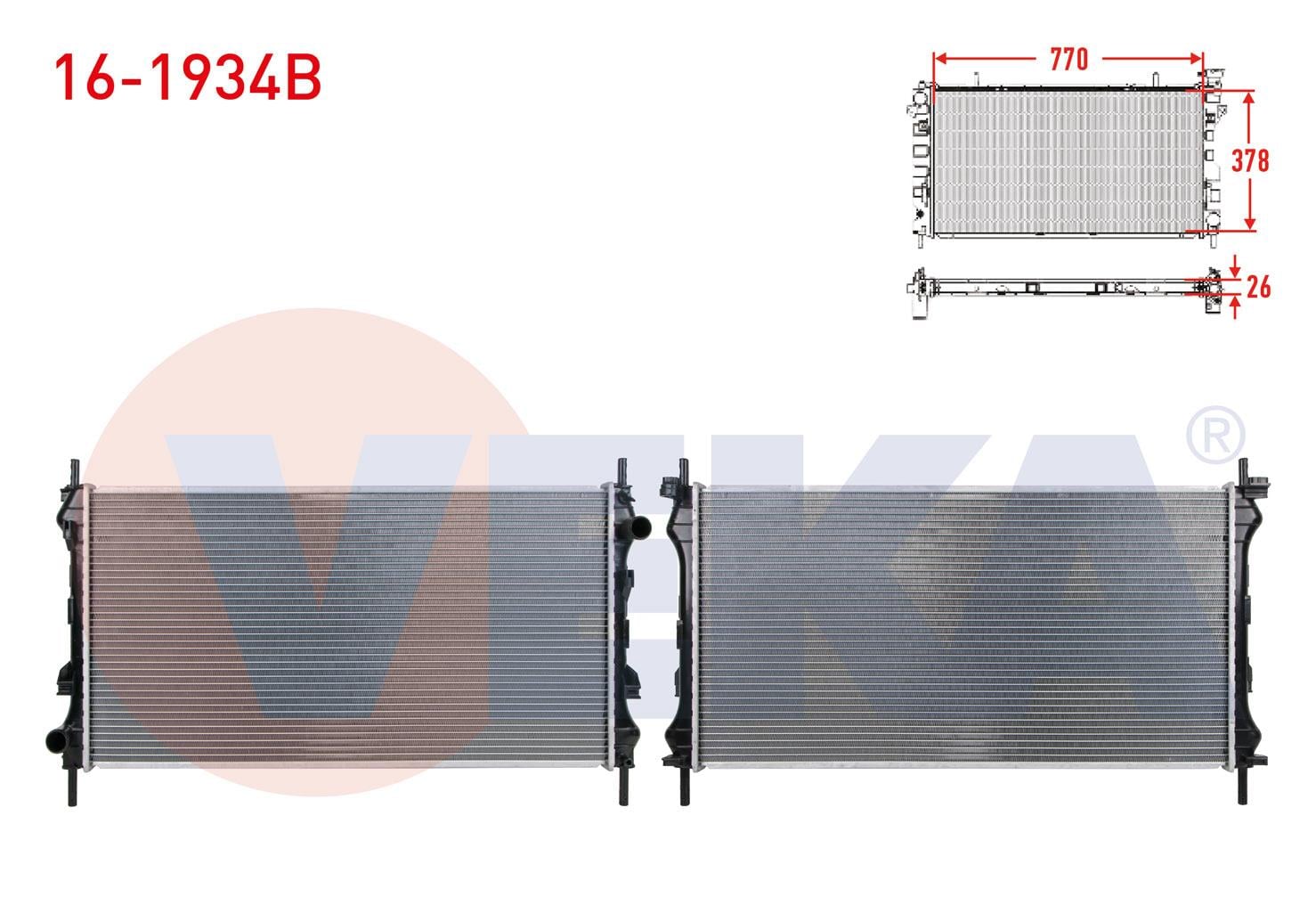 SU RADYATORU BRAZING FORD TRANSIT (V184) 2.4 D M-T AC+ 2000-2006
